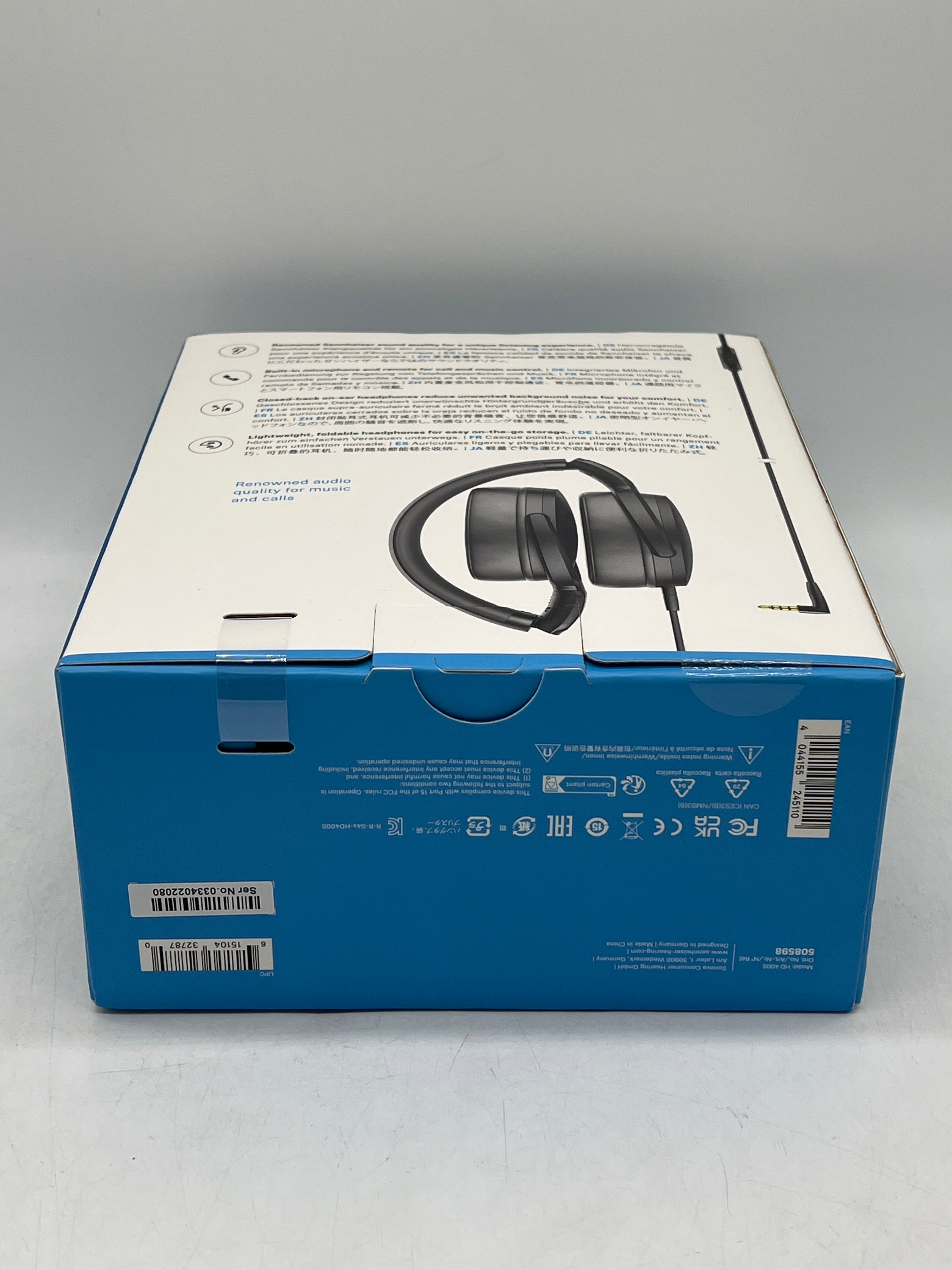 Sennheiser HD 400S Over-Ear Headphones - New