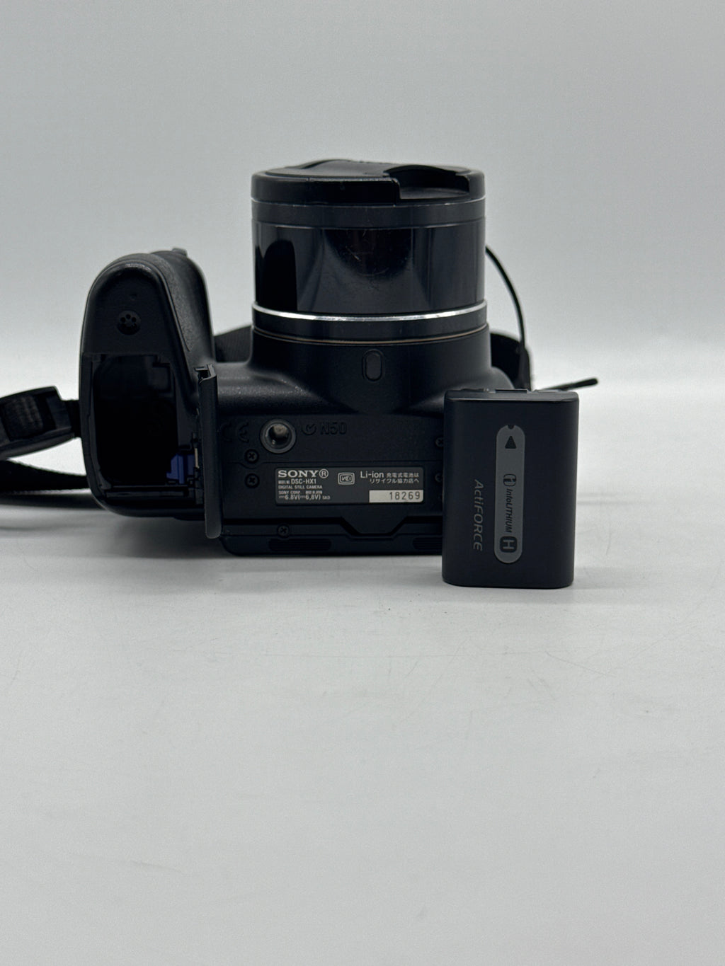 Sony Cyber-shot DSC-HX1 9.1MP Point & Shoot Camera Black - Used