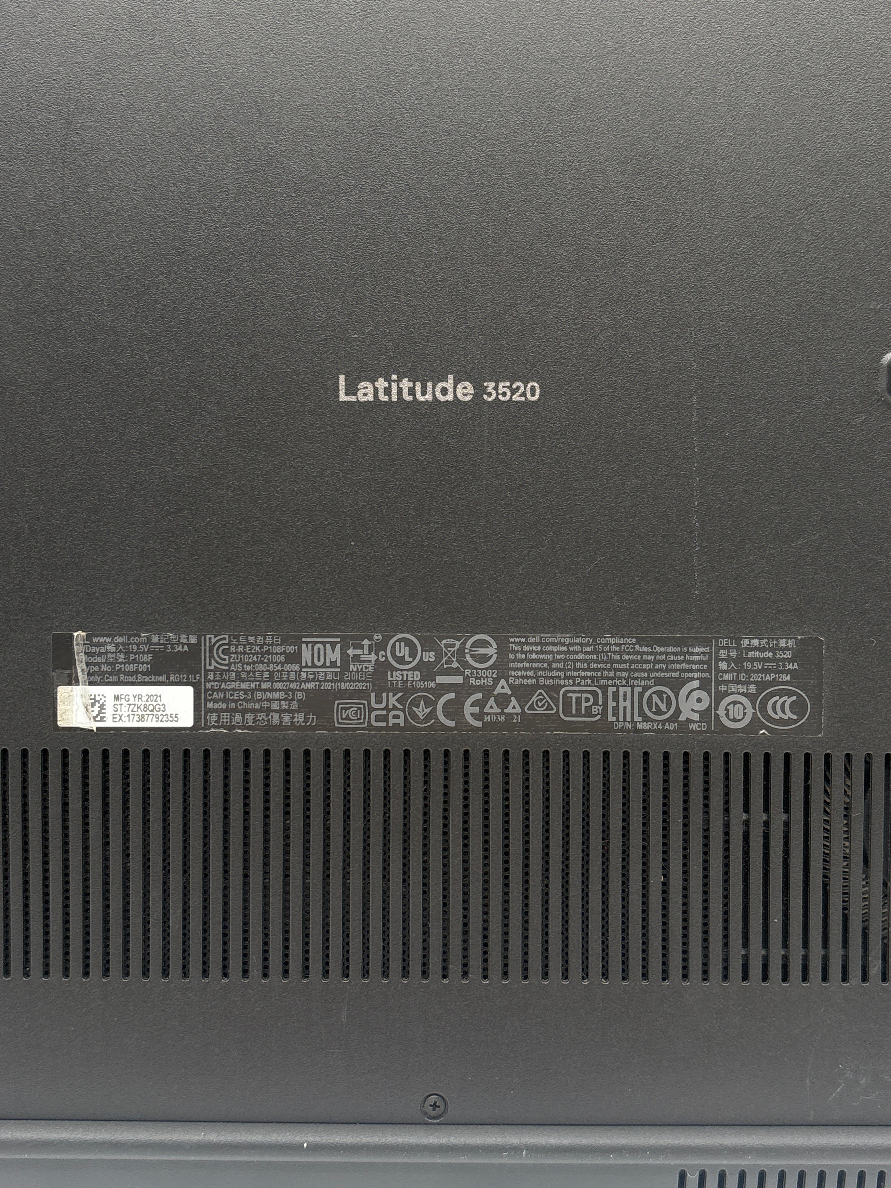 Dell Latitude 3520 i5-1135G7 8GB RAM 256GB SSD