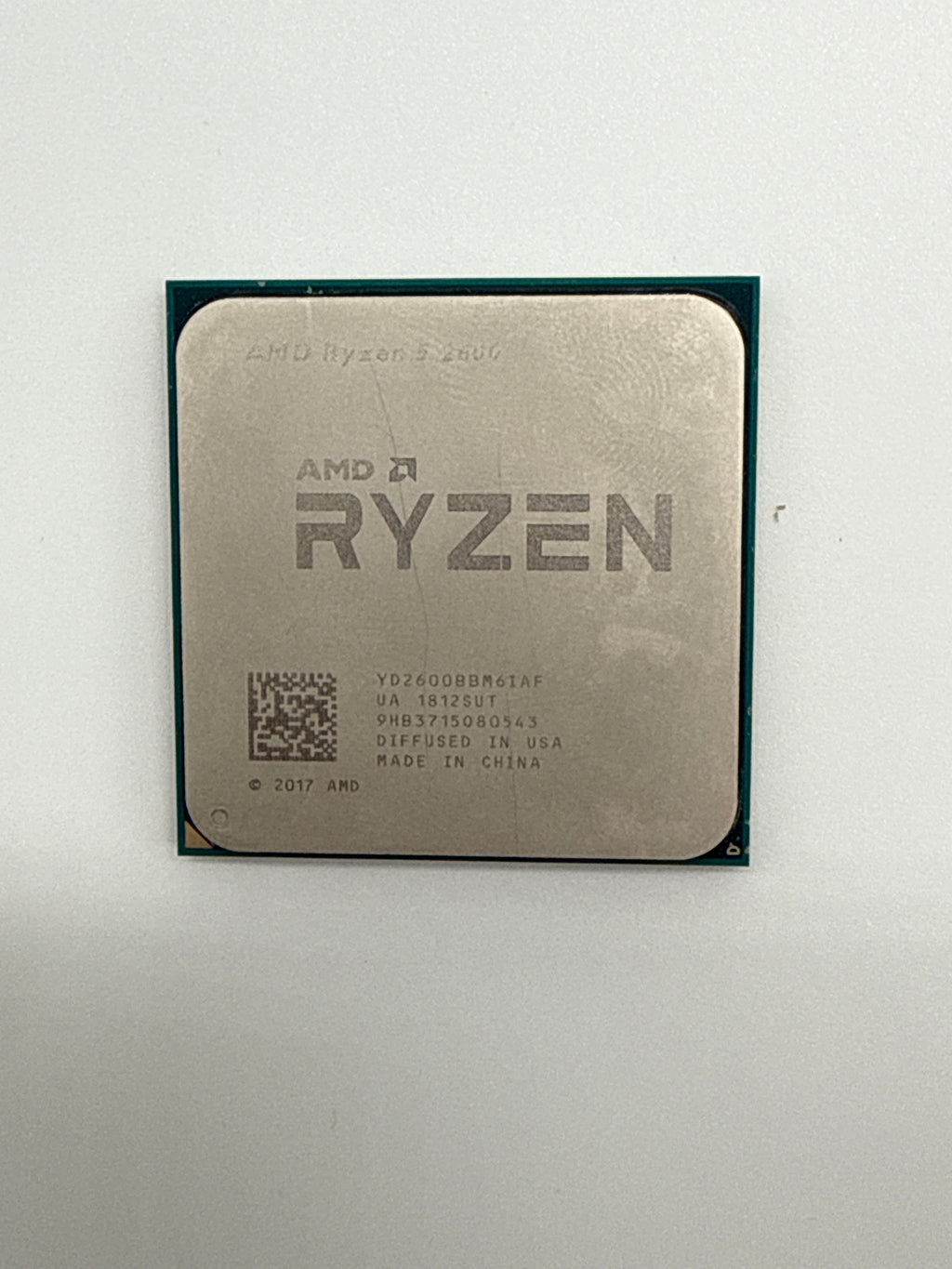 AMD Ryzen 5 2600 3.4 GHz 6-Core Processor