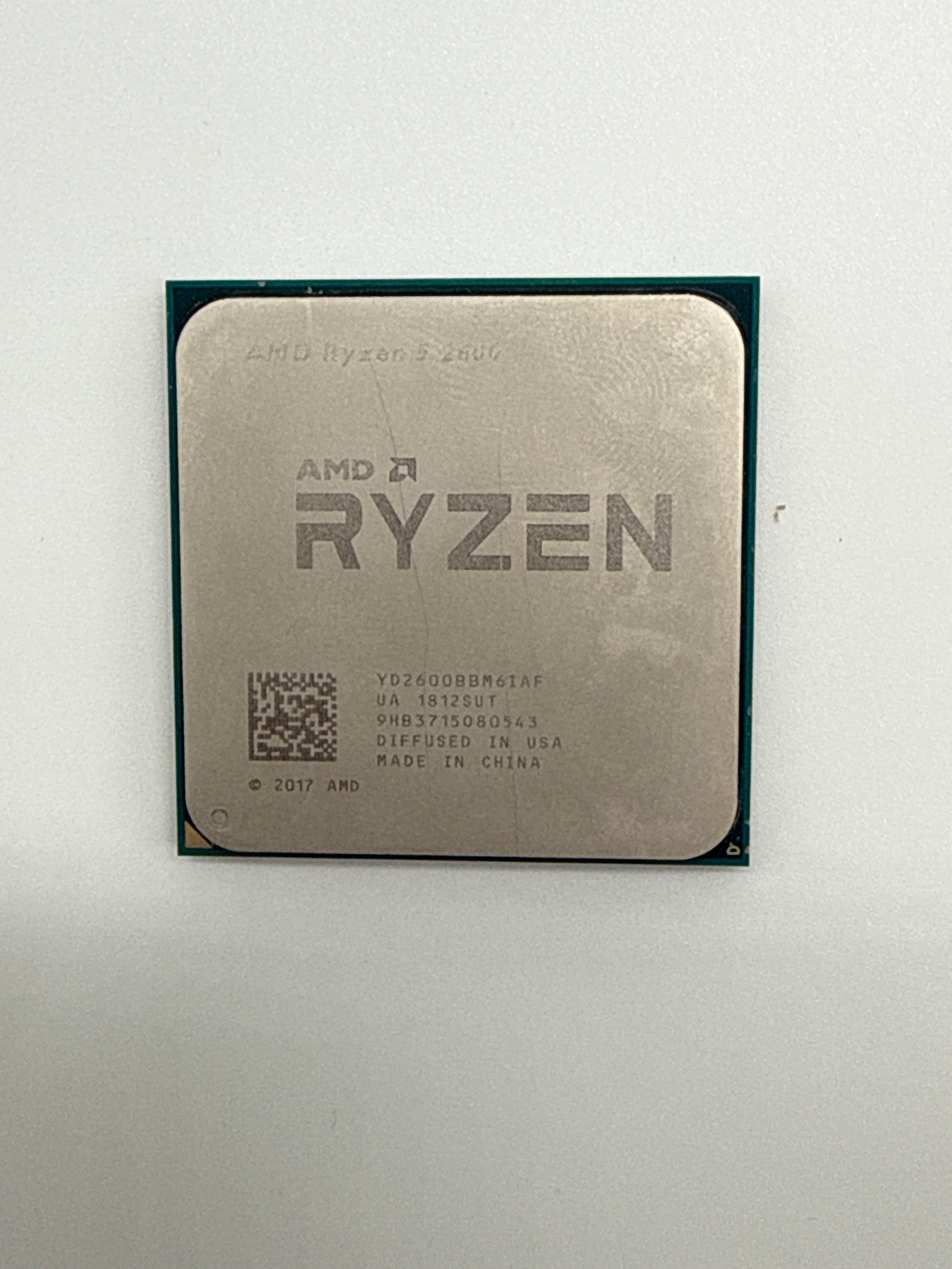 AMD Ryzen 5 2600 3.4 GHz 6-Core Processor