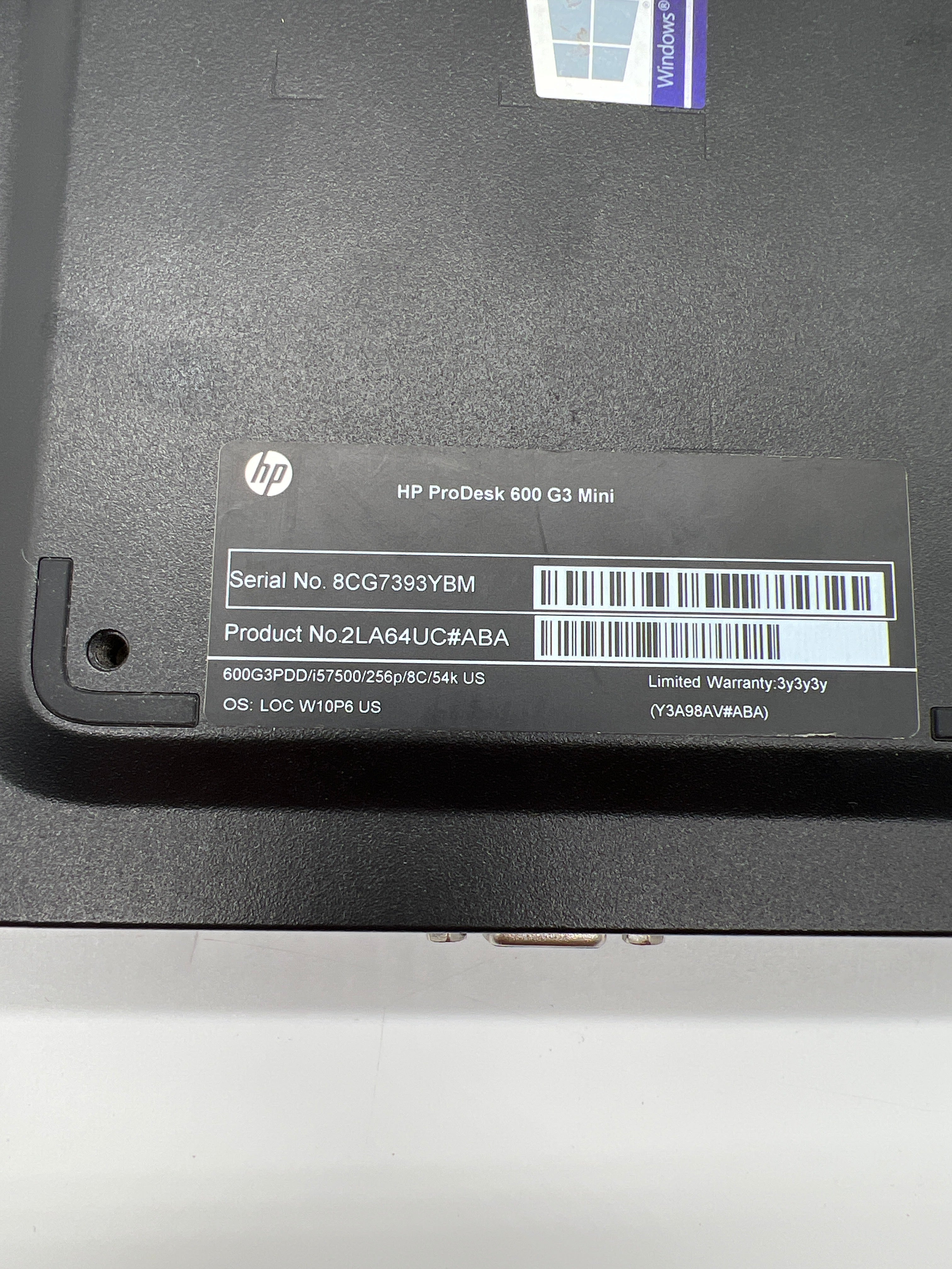 Dell Prodesk 600 G3 Mini i5 8GB RAM 256GB SSD