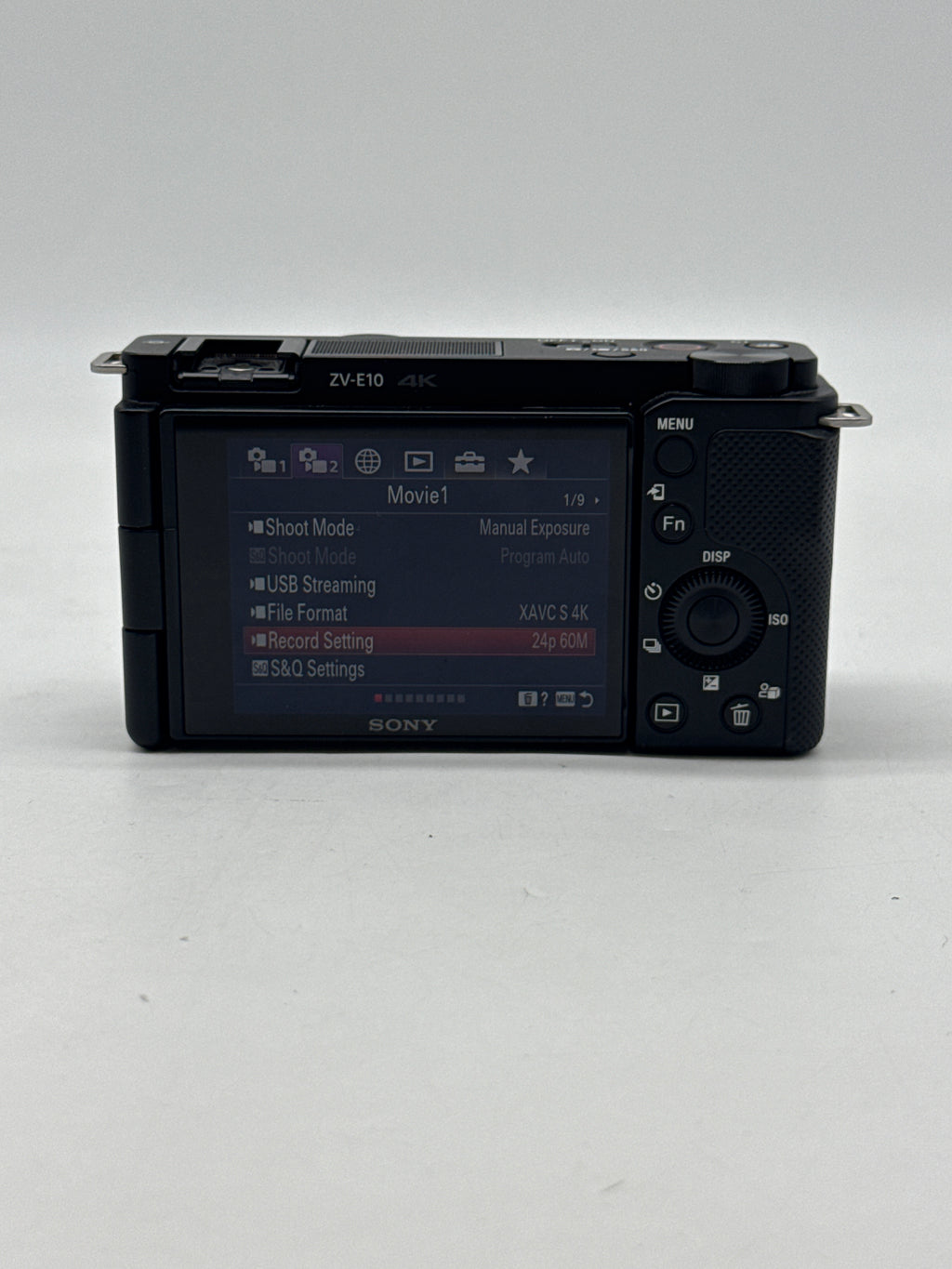 Sony ZV-E10 24.2MP Mirrorless Camera Black - Used with Box