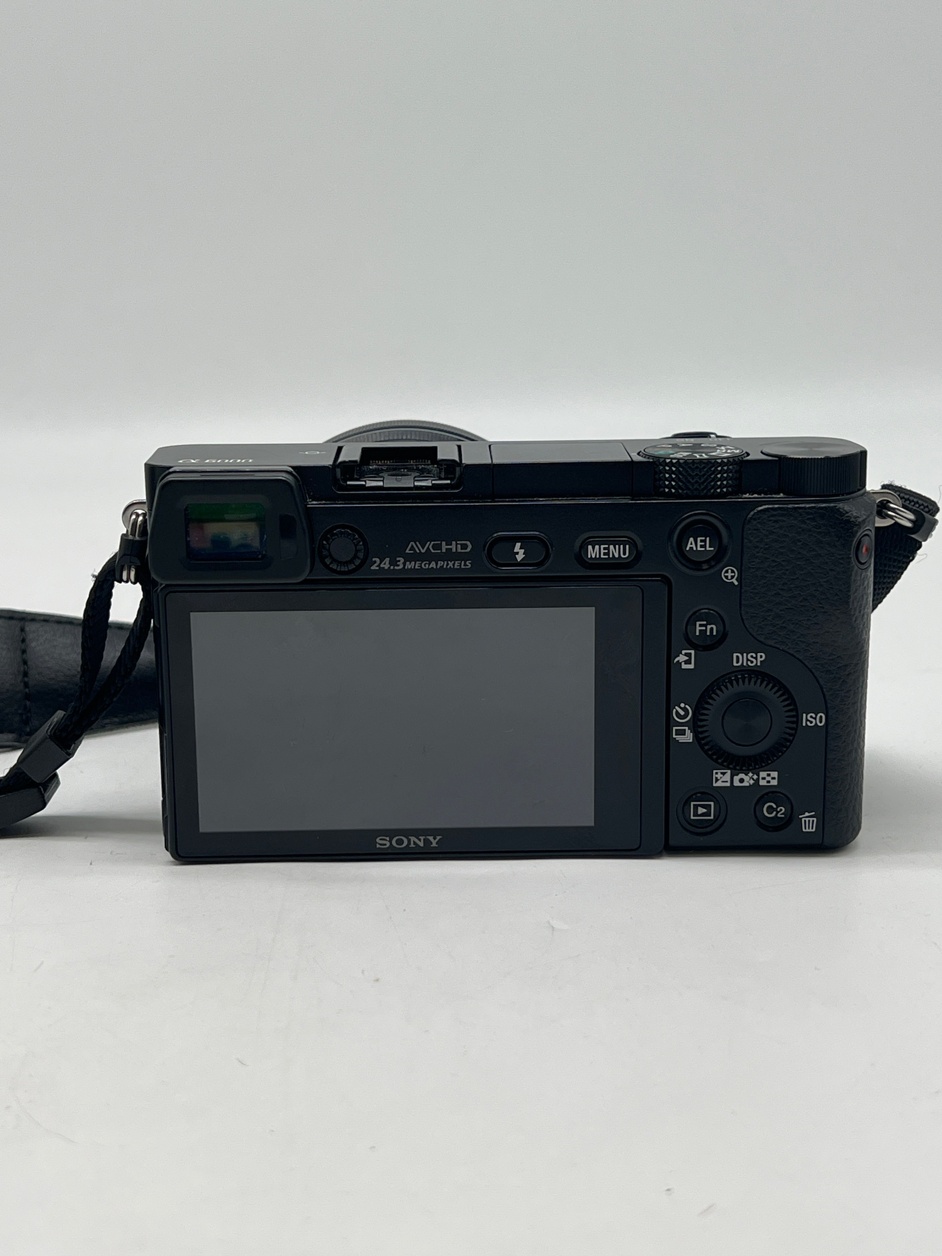 Sony Alpha A6000 24.3MP Mirrorless Digital Camera w/ SELP1650 Lens - Used