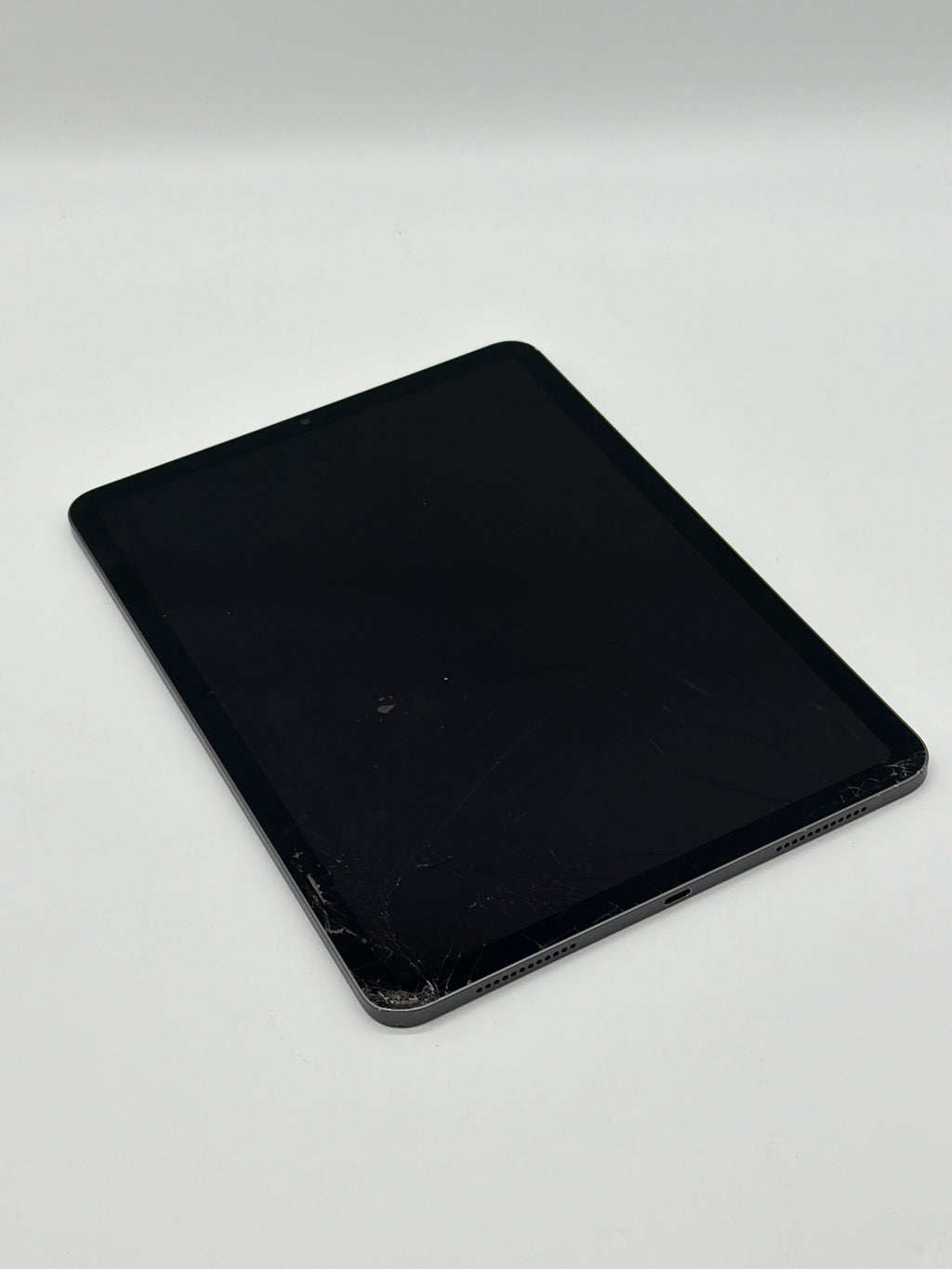 Apple iPad Air (5th Gen) A2588 64GB Wi-Fi Gray - Remotely Managed/Cracked Screen