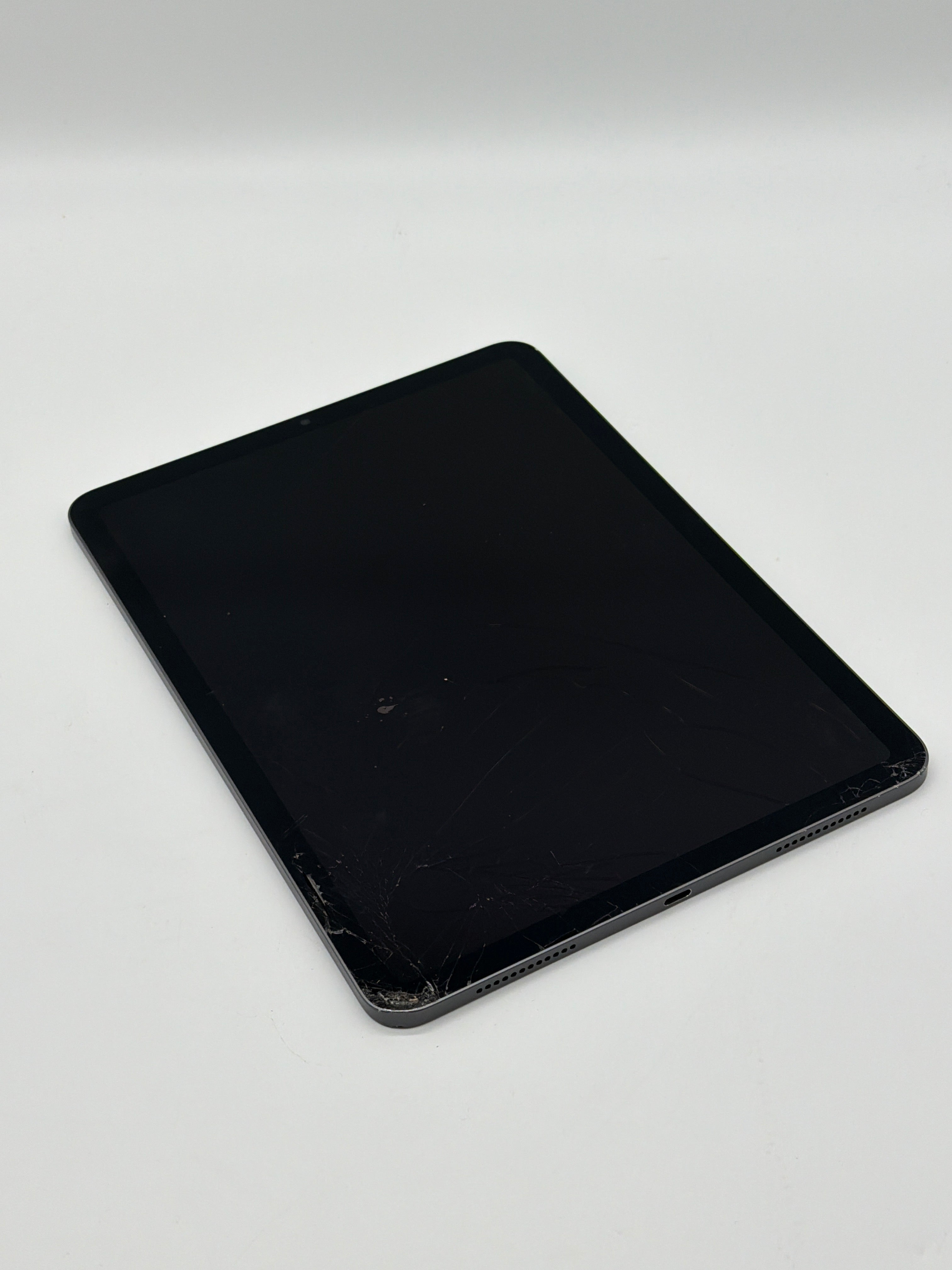Apple iPad Air (5th Gen) A2588 64GB Wi-Fi Gray - Remotely Managed/Cracked Screen