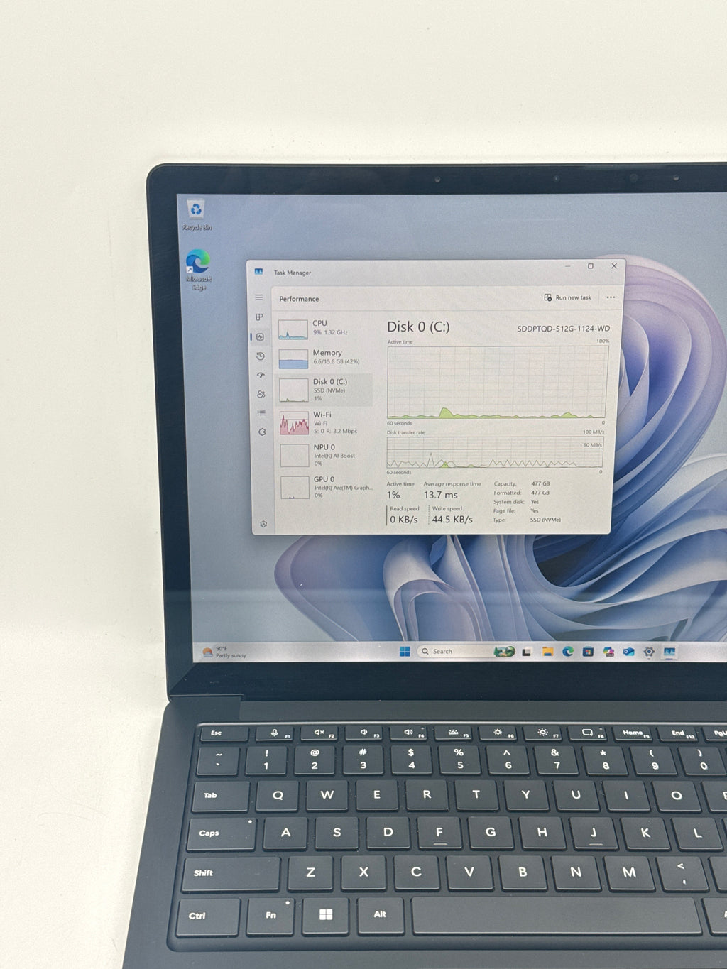 Microsoft Surface Laptop 6 Business Ultra 5 135H 16GB RAM 512GB SSD