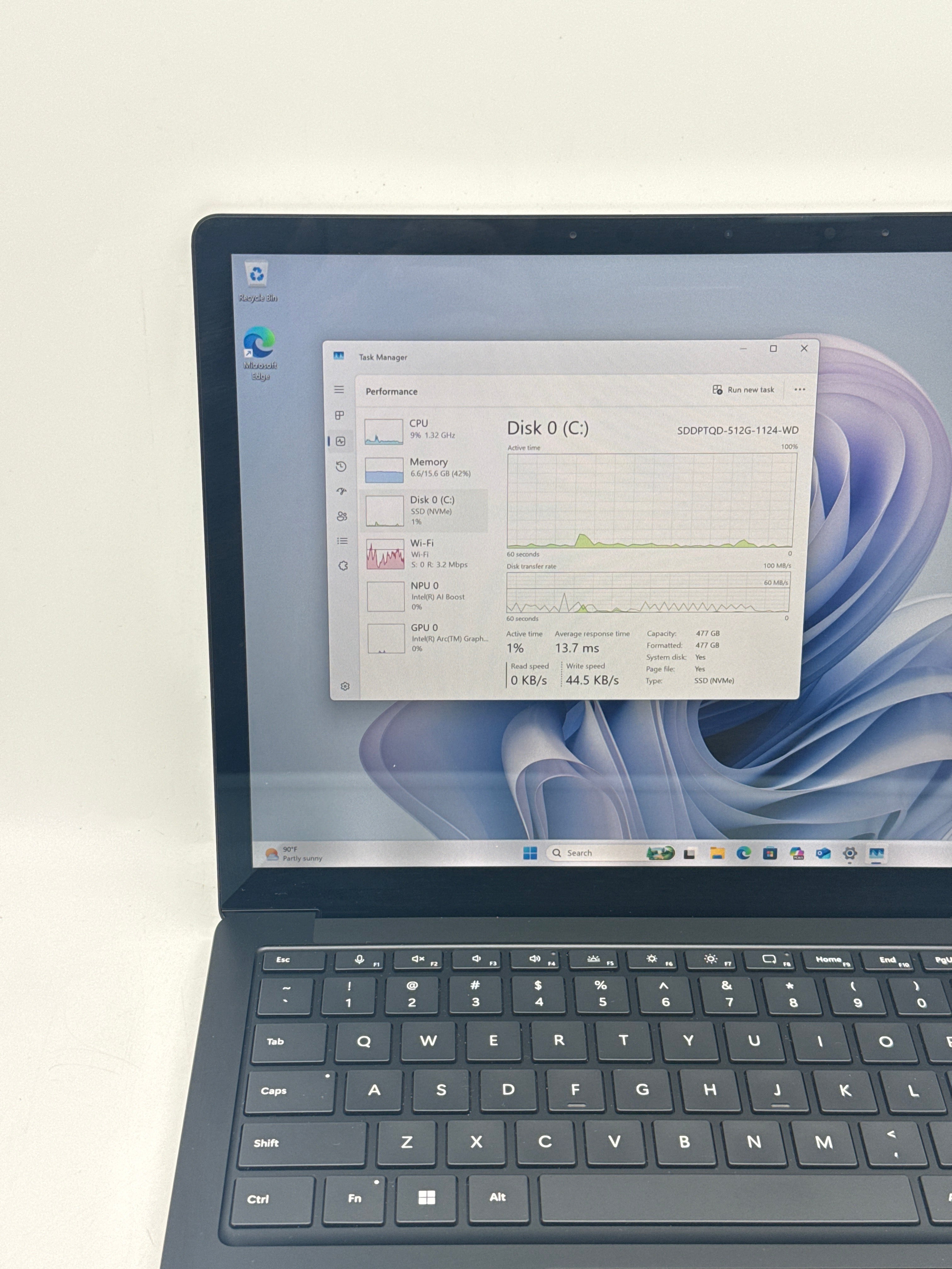 Microsoft Surface Laptop 6 Business Ultra 5 135H 16GB RAM 512GB SSD