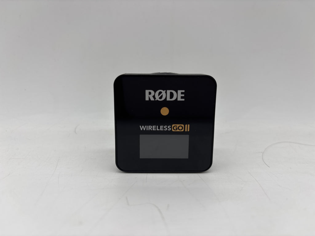 Rode Wireless GO II Wireless Condenser Microphone W/ Cables - Used