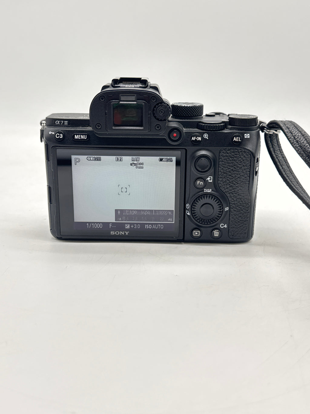 Sony A7 III ILCE-7M3 24.2MP Mirrorless Camera Body Black - Used