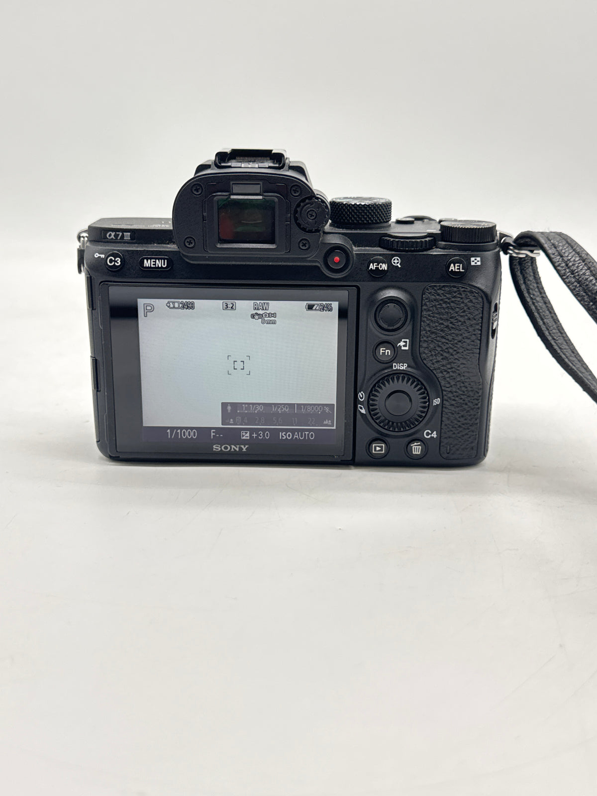 Sony A7 III ILCE-7M3 24.2MP Mirrorless Camera Body Black - Used