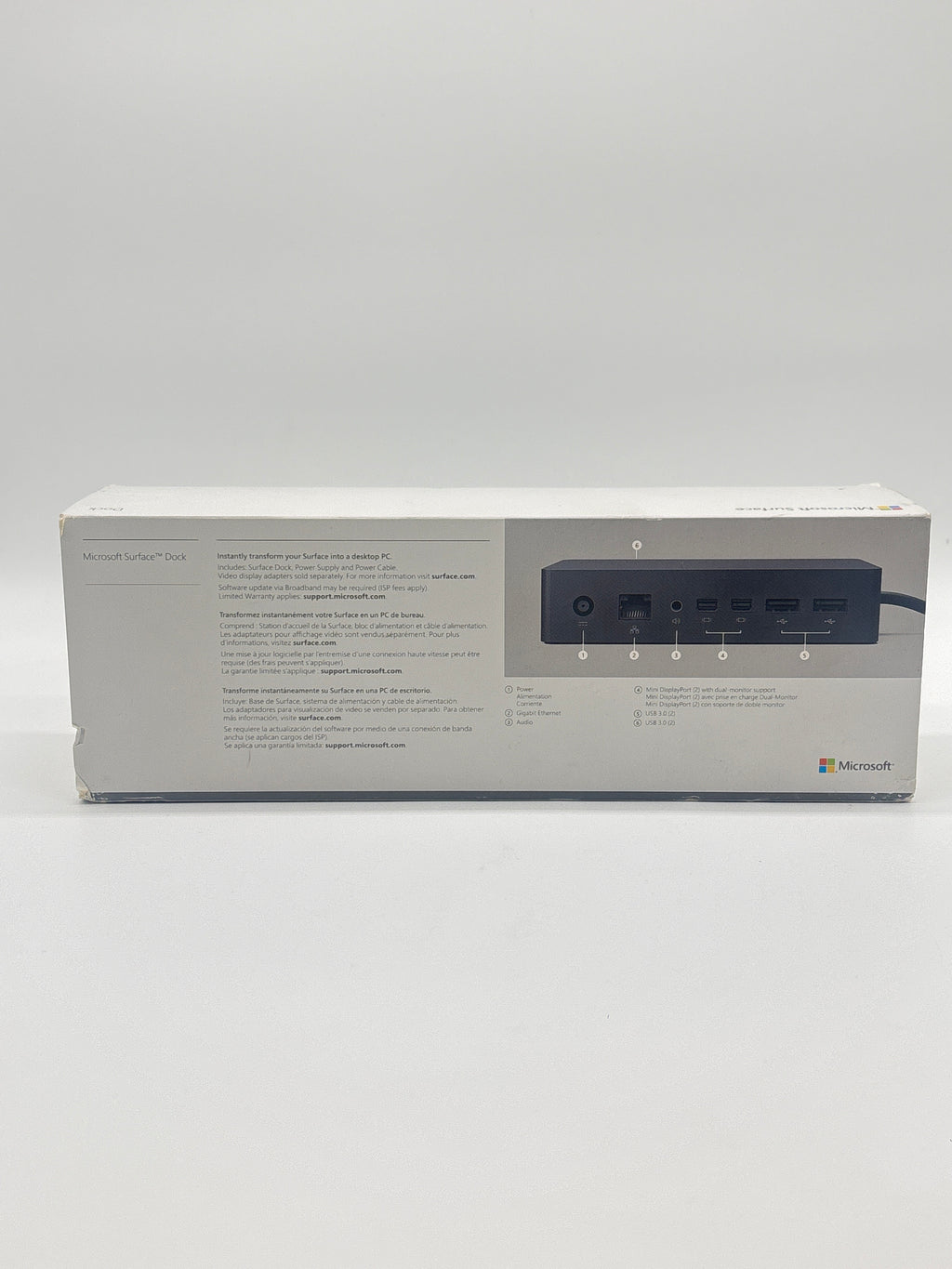 Microsoft Dock 1661 Black Docking Station for Surface Pro