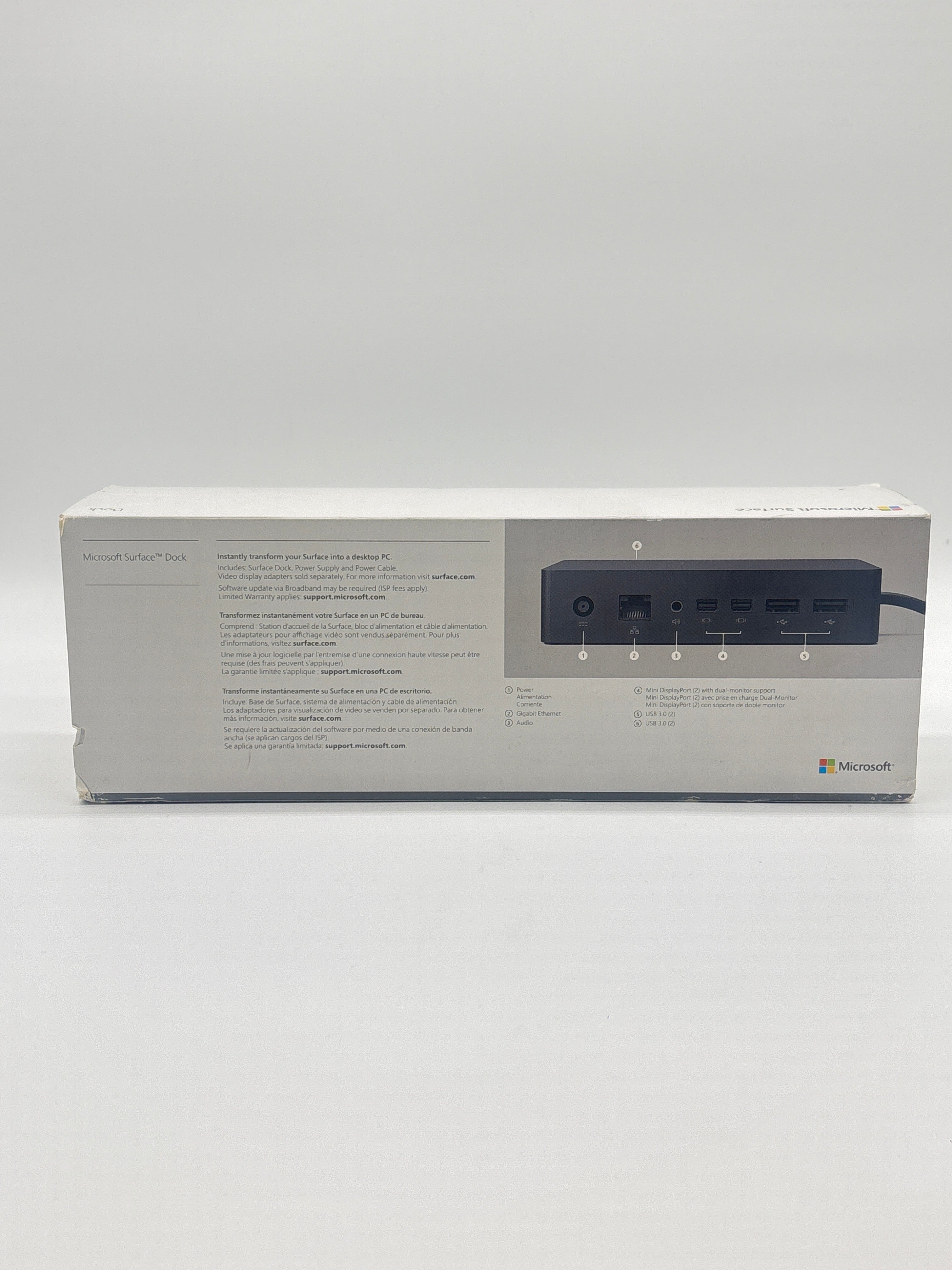 Microsoft Dock 1661 Black Docking Station for Surface Pro