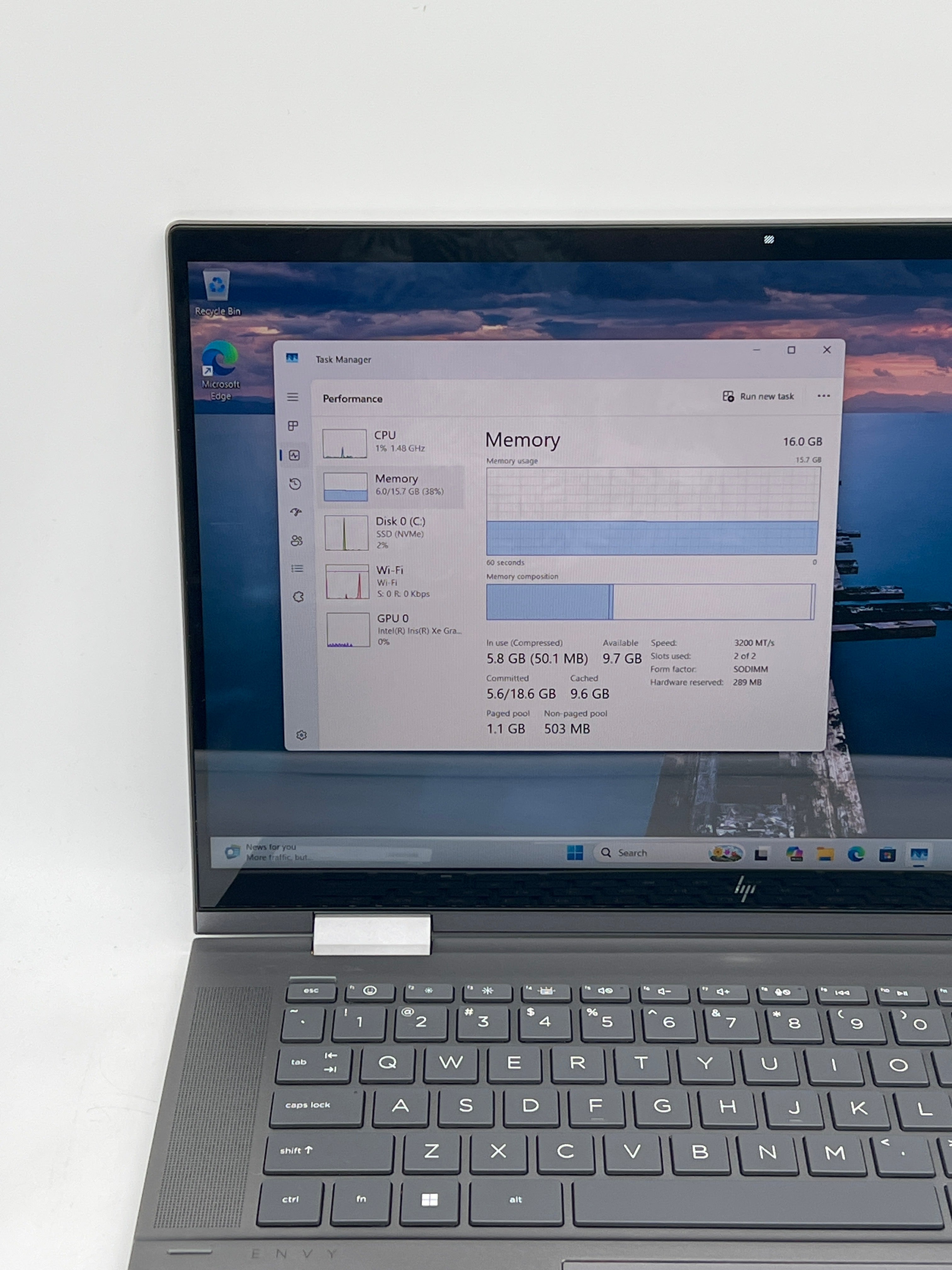 HP Envy x360 15-ew1068nr i7-1355U 16GB RAM 1TB SSD
