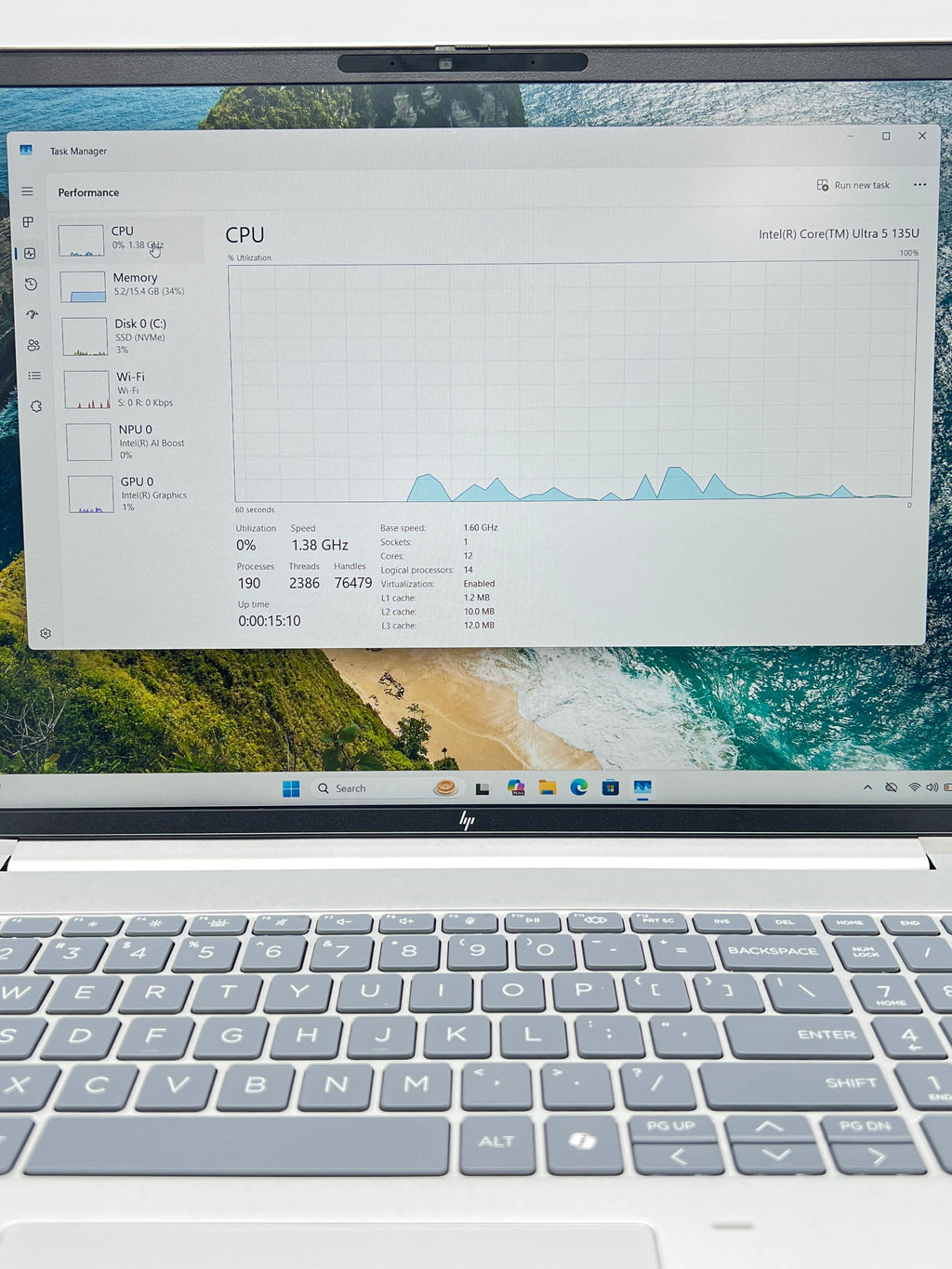 HP EliteBook 660 G11 15-Inch Ultra 5 135U 16GB RAM 512GB SSD