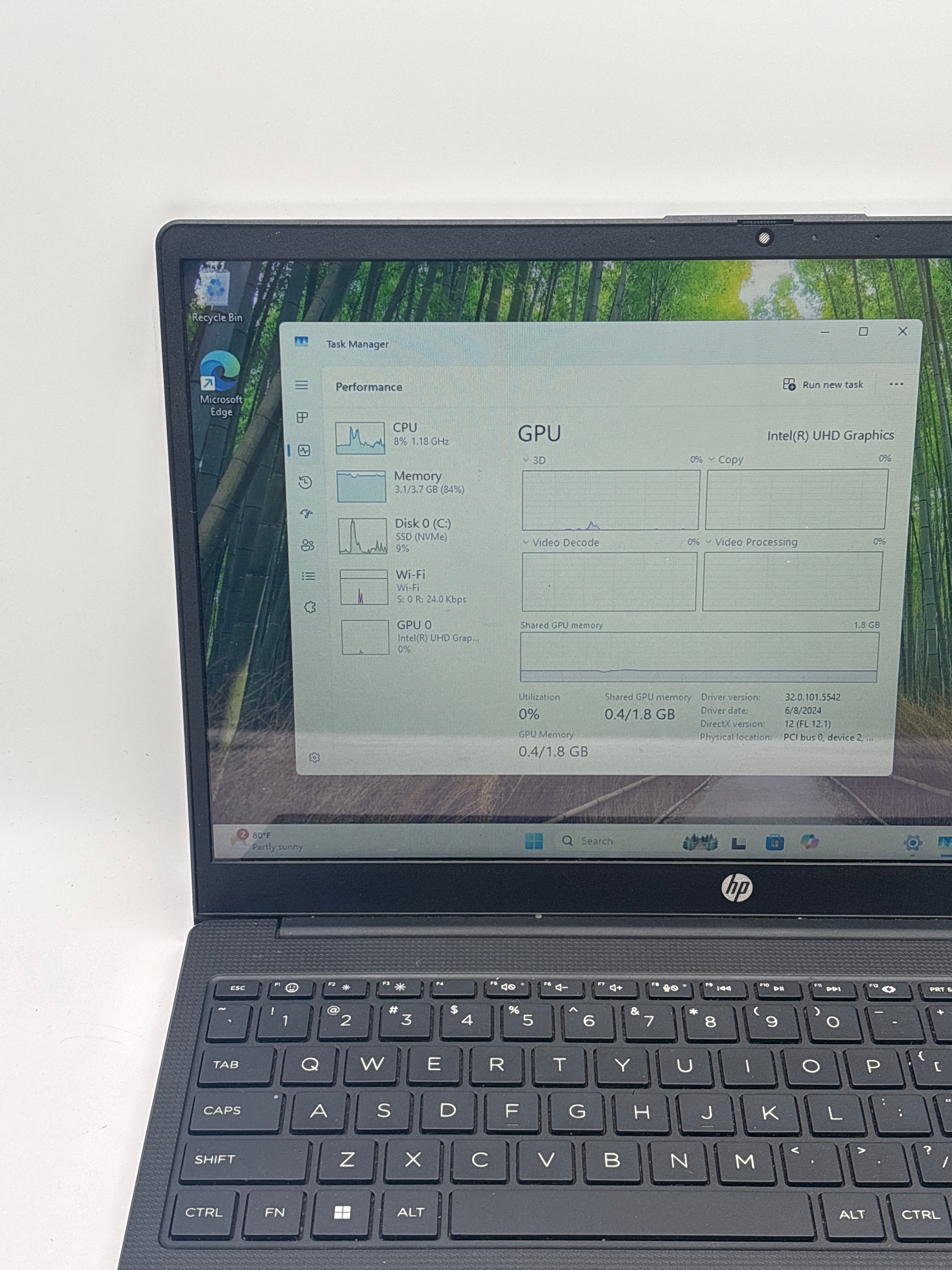 HP 15-fd0374nr Touch Intel N200 4GB RAM 256GB SSD