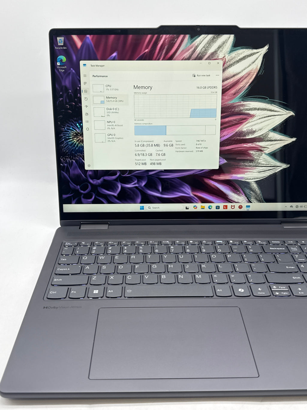 Lenovo Yoga 7 2-in-1 16IML9 Ultra 7 155U 16GB RAM 1TB SSD - Used