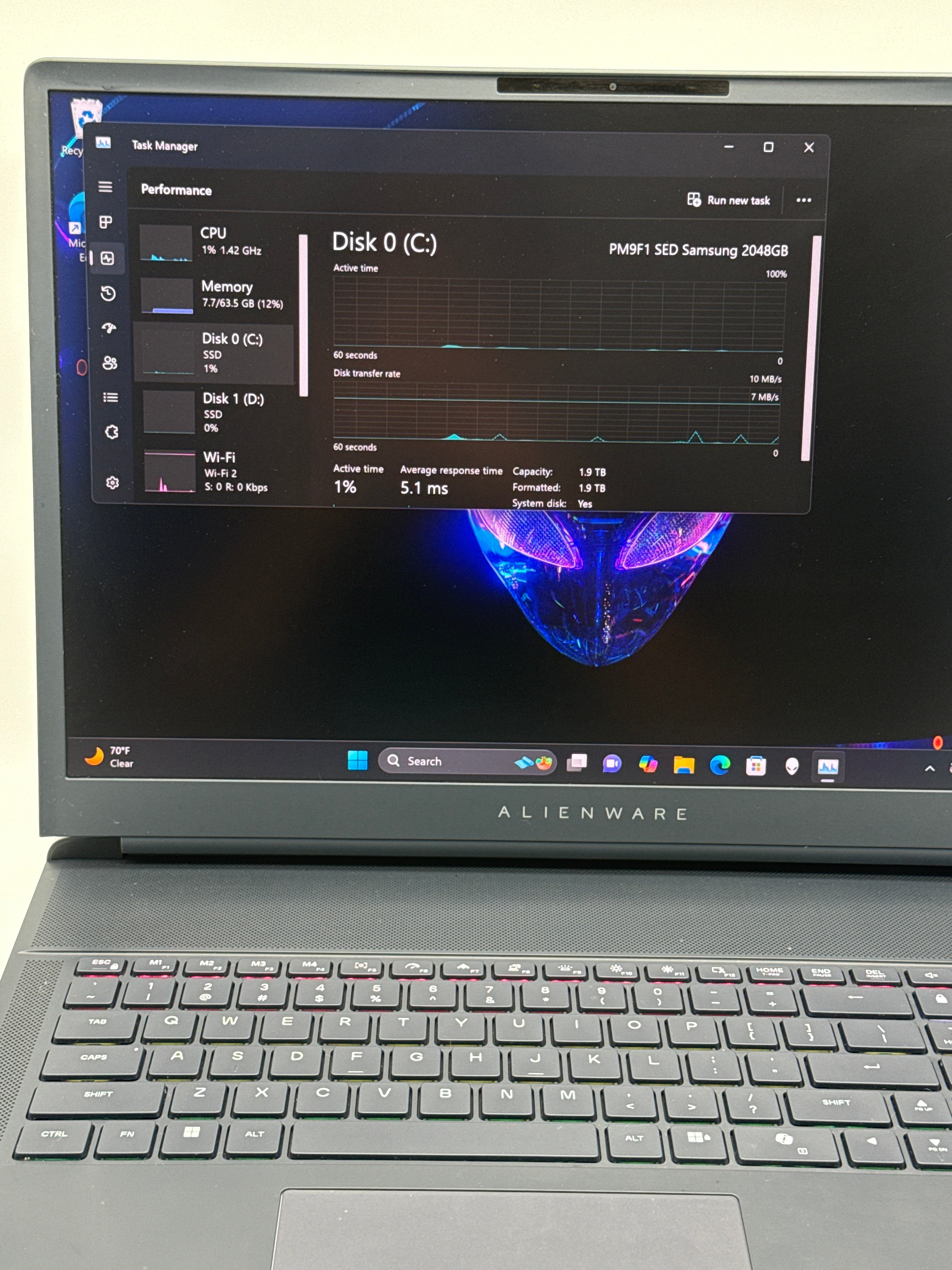 Dell Alienware 18 Area-51 Ultra 9 275HX 64GB RAM 3TB SSD RTX 5090 24GB (Warranty)