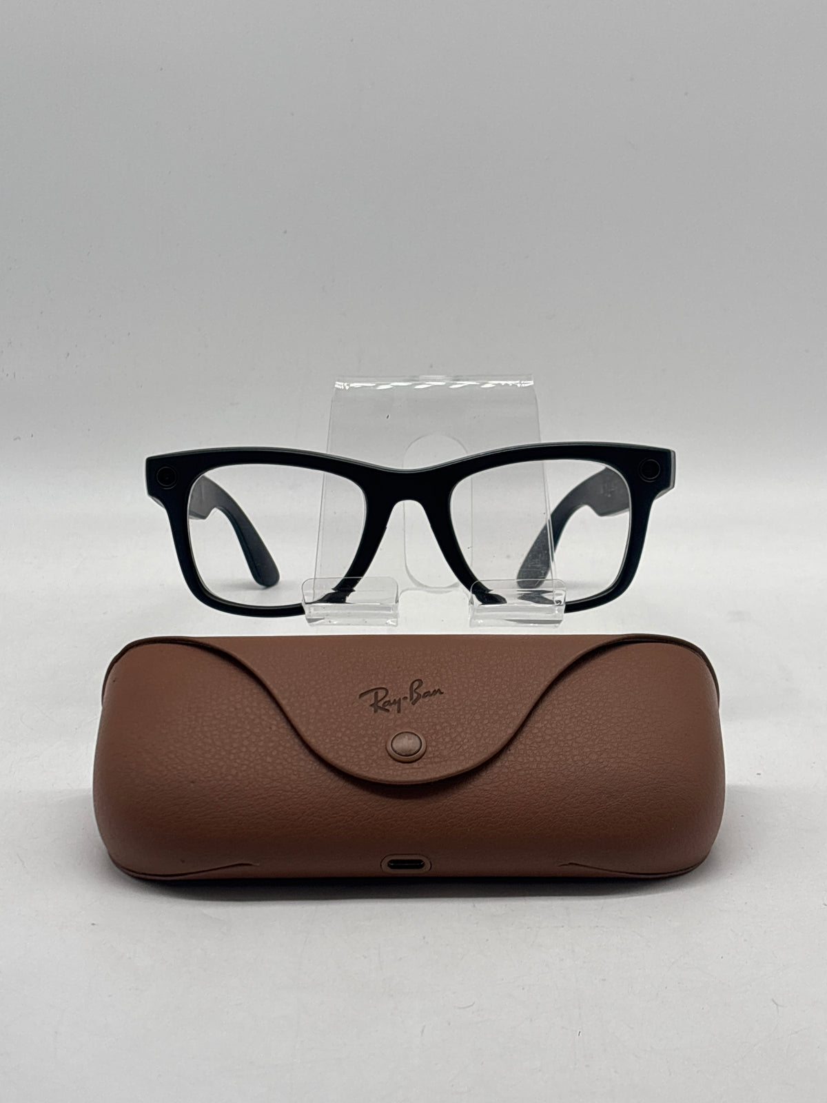 Ray-Ban Meta Wayfarer RW4008 Smart Glasses w/ Camera Black - Used
