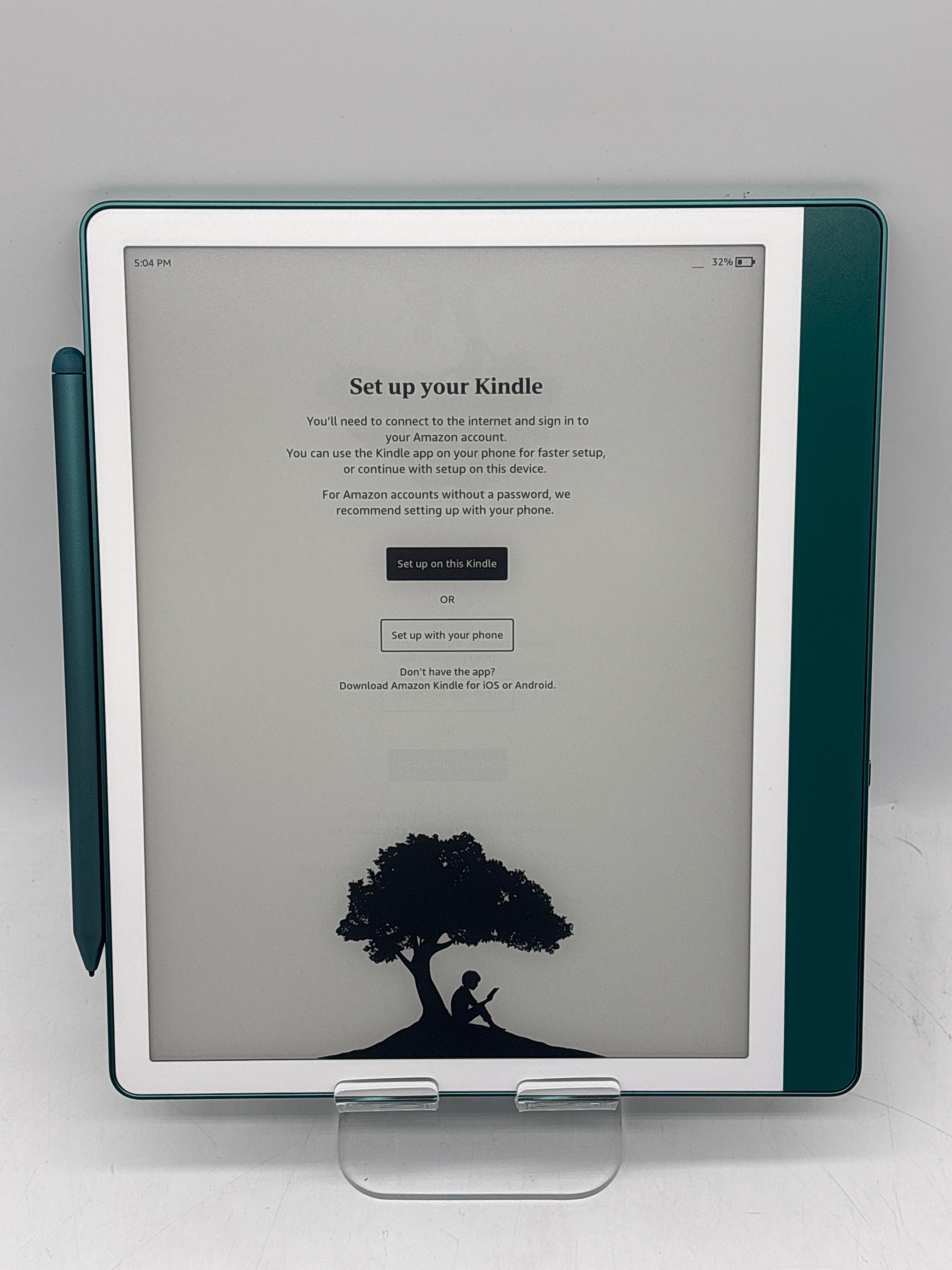 Amazon Kindle Scribe 64GB Metallic Jade C4A6T4 - Used With Box
