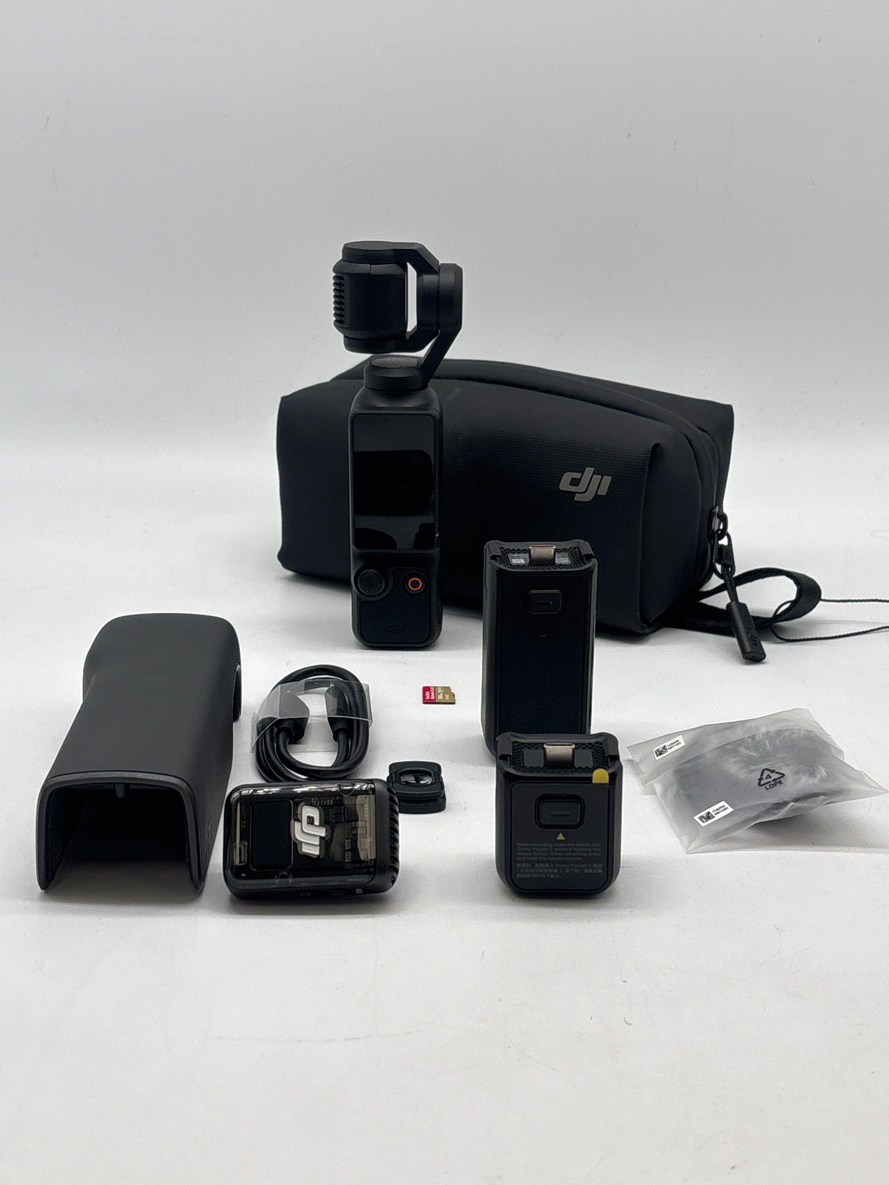 DJI Osmo Pocket 3 5E15 4K 3-Axis Gimbal Camera Bundle