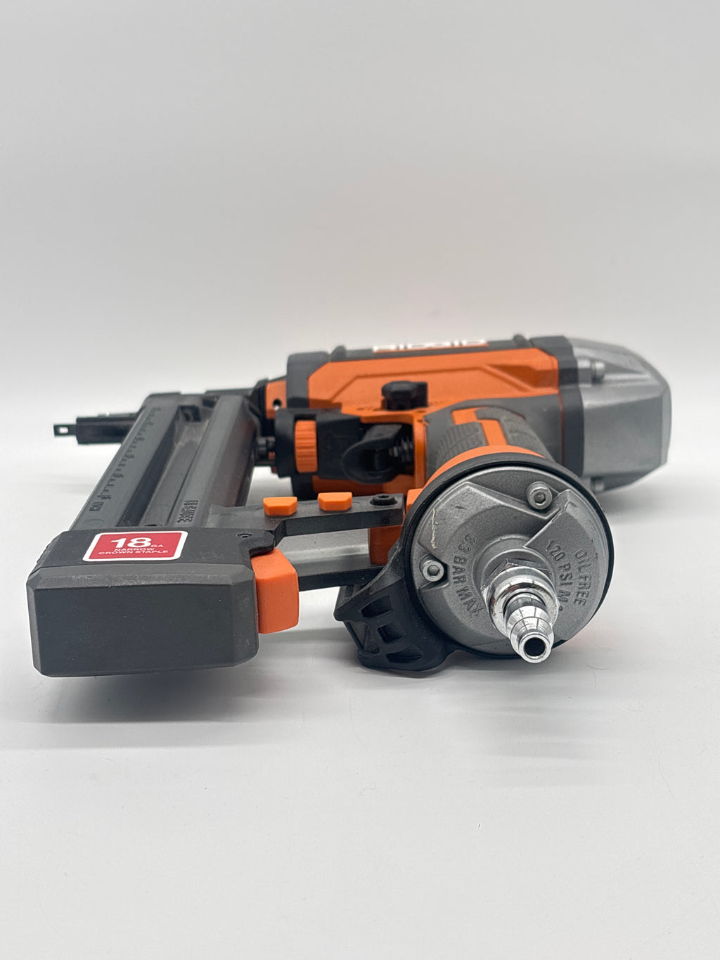 RIDGID 18A Narrow Crown Staple 70 psi Multicolor - Used