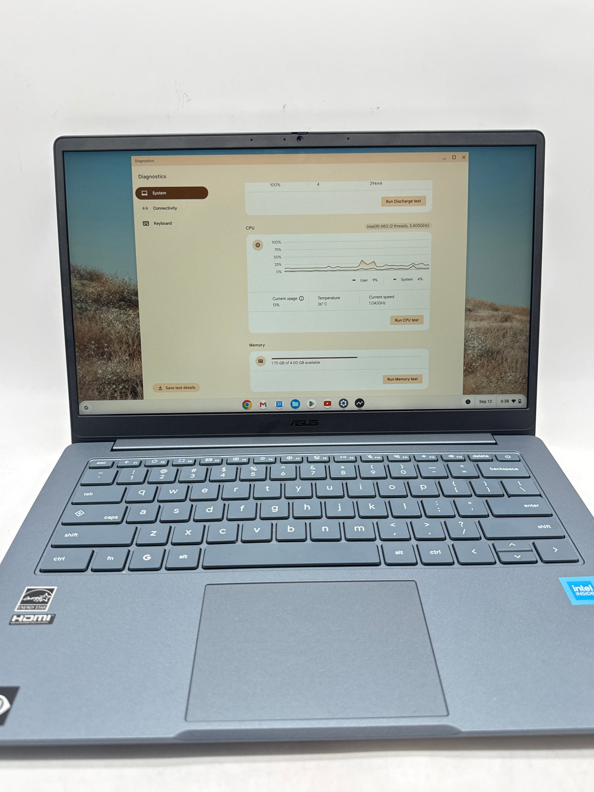 Asus Chromebook CX1405CTA 14" Intel N50 4GB RAM 64GB eMMC - Used