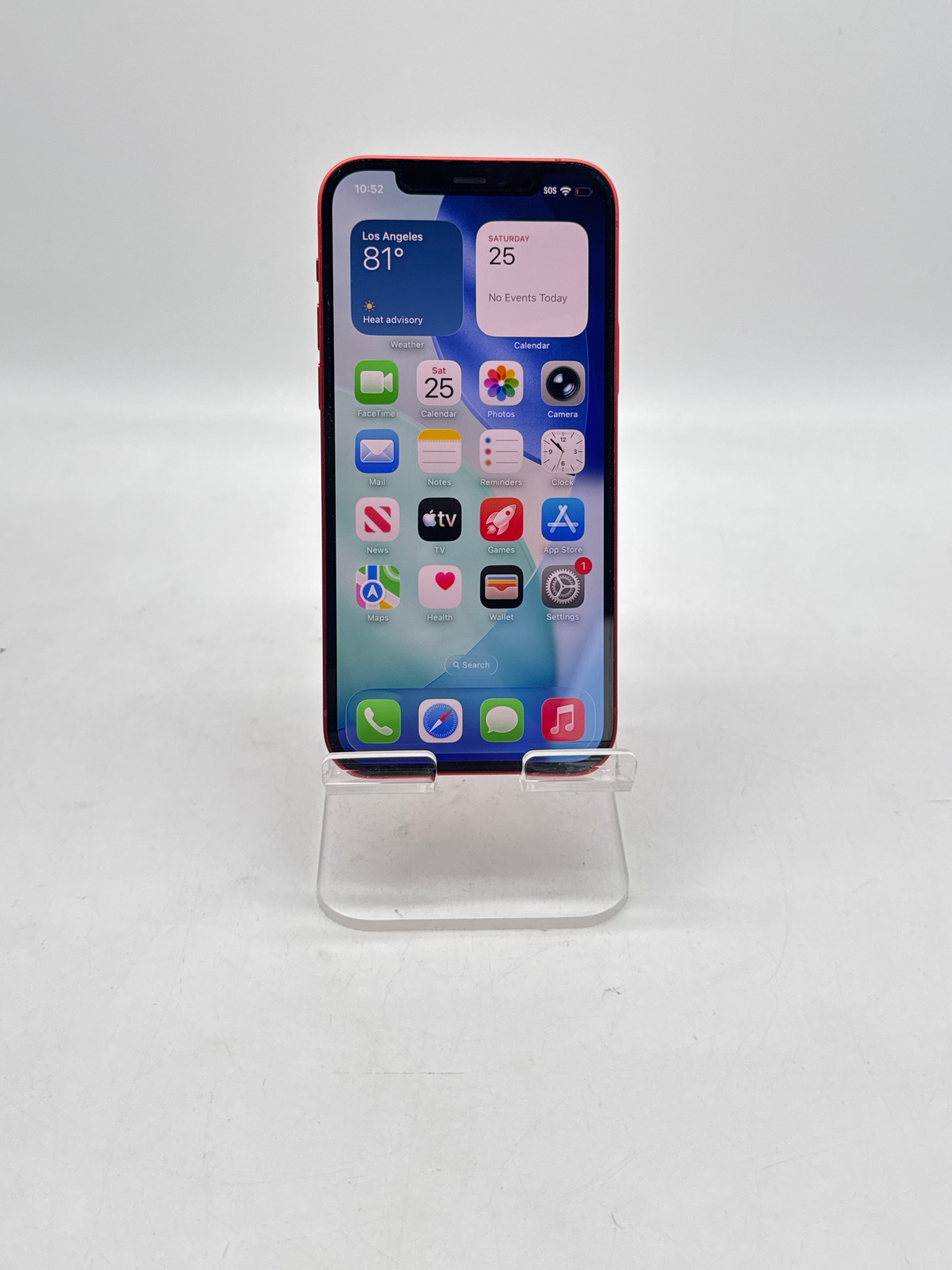 Apple iPhone 12 6.1" A2172 128GB Red Factory Unlocked - Used