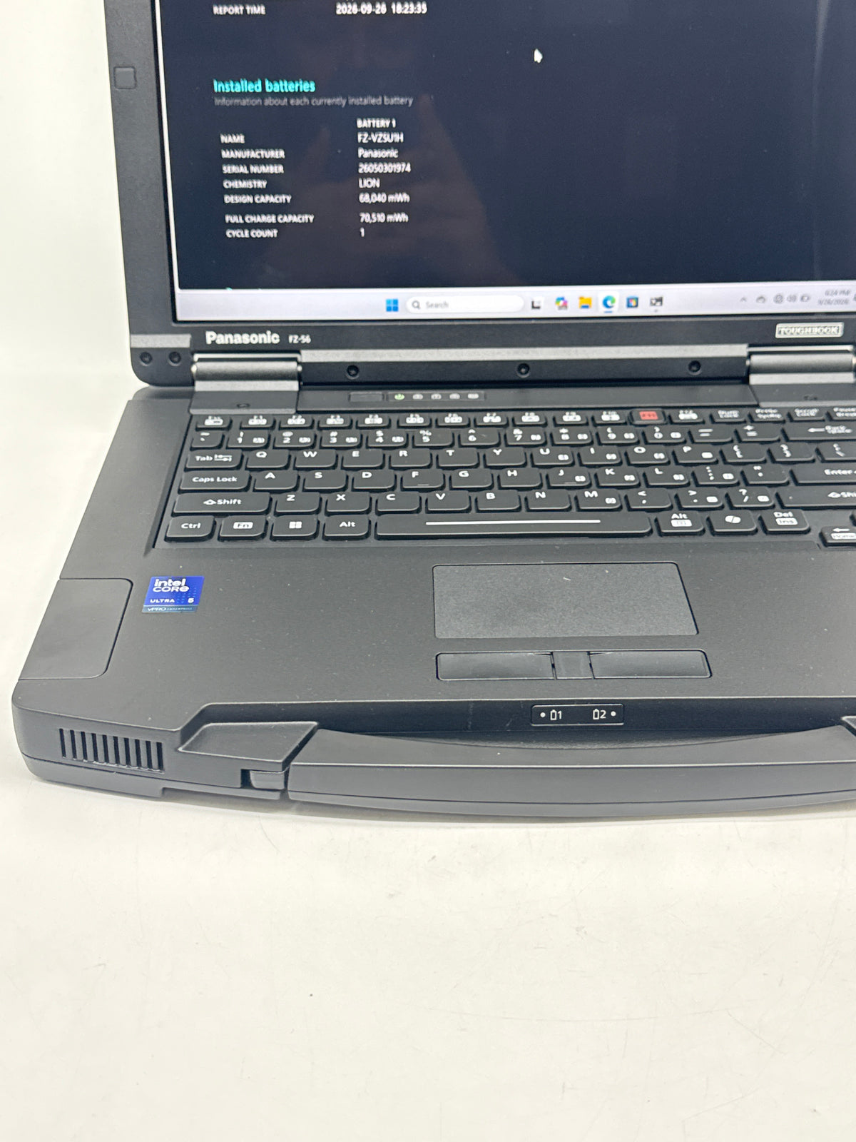 Panasonic Toughbook FZ-56BZ00UBM Ultra 5 235H vPro 16GB 512GB - Open Box