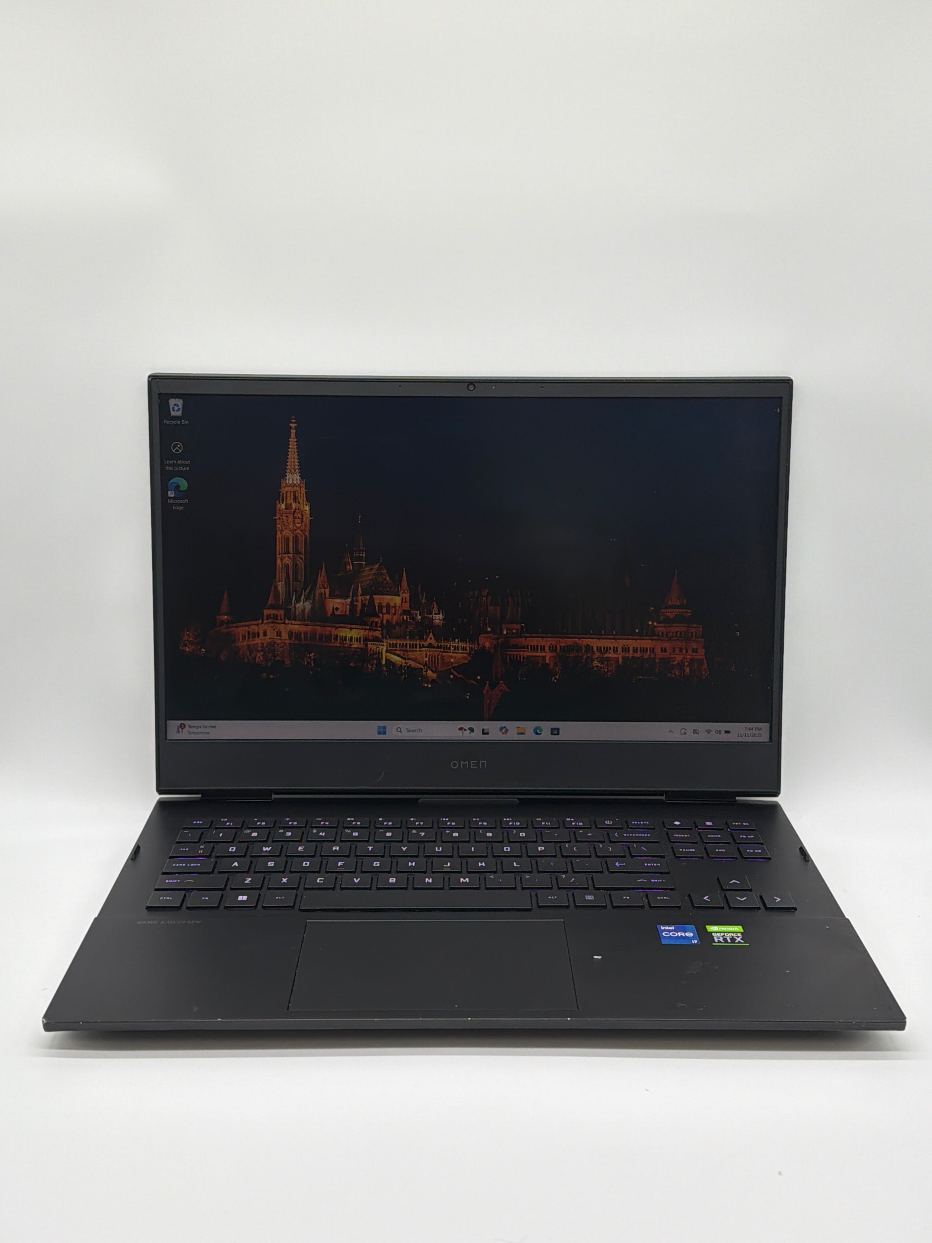 HP Omen 16 2021 16-inch i7-12700H 16GB RAM 1TB SSD RTX 3070 Black Used