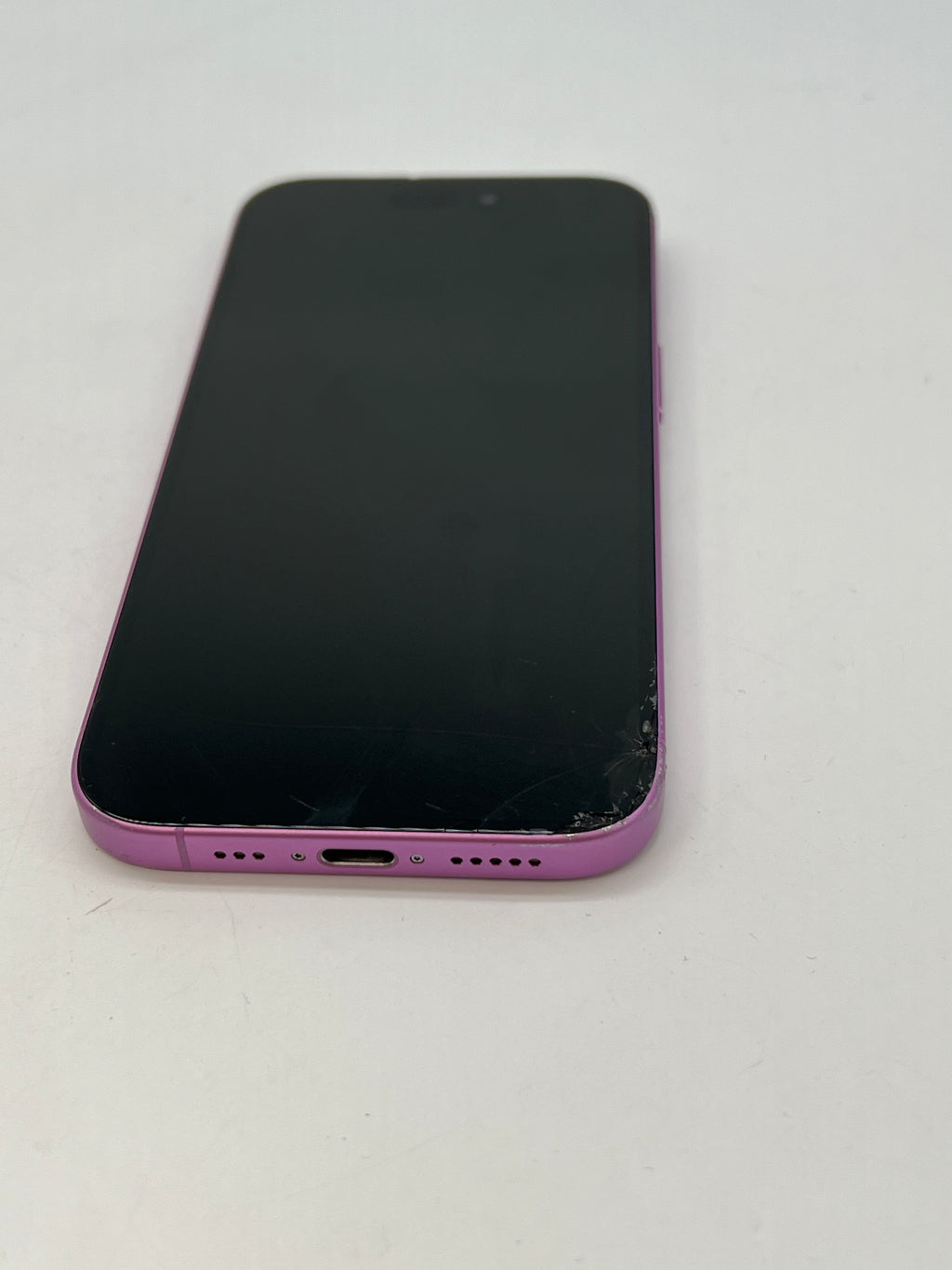 Apple iPhone 16 128 GB Unlocked Pink - For Parts Bad LCD