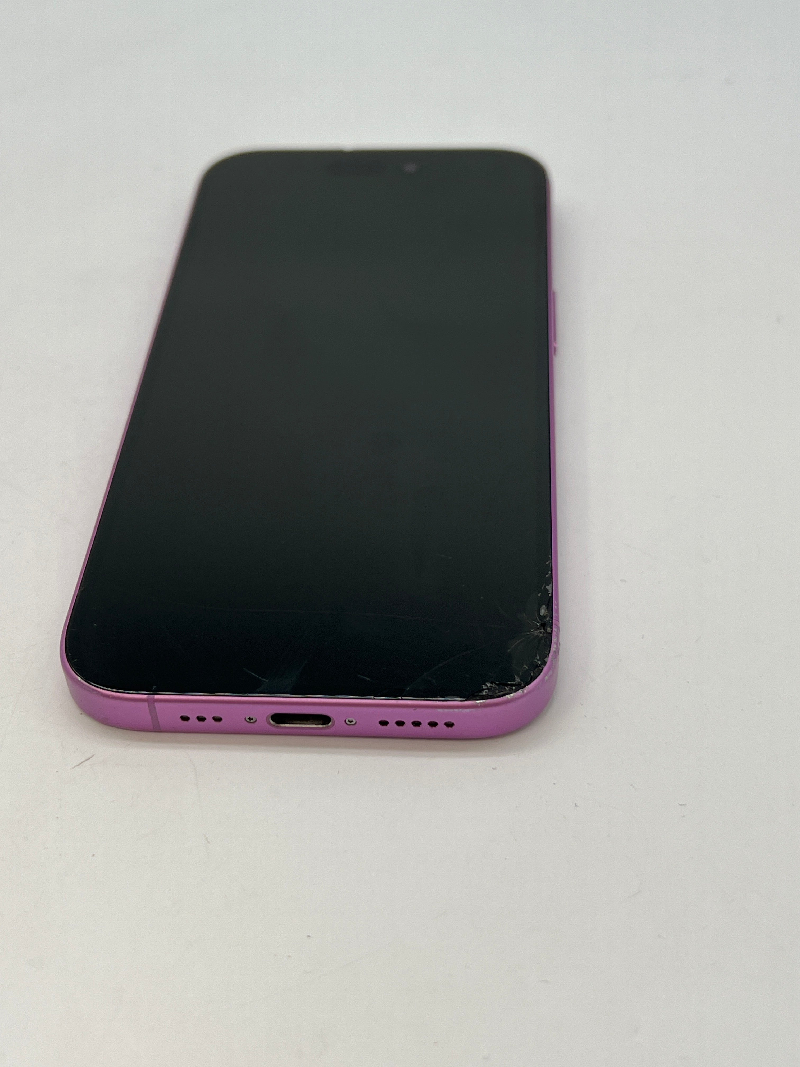 Apple iPhone 16 128 GB Unlocked Pink - For Parts Bad LCD