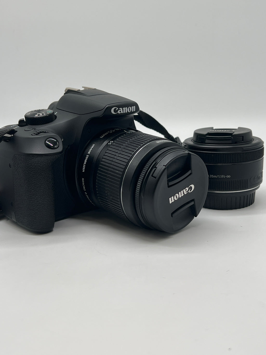 Canon EOS Rebel T6 DSLR Camera w/ 18-5mm & 50mm - Used (Without Battery)