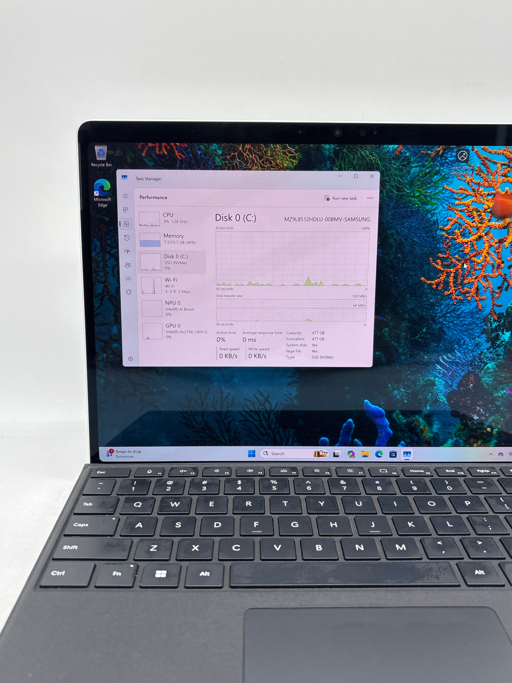 Microsoft Surface Pro 11th Edition Ultra 7 266V 16GB RAM 512GB SSD - Used