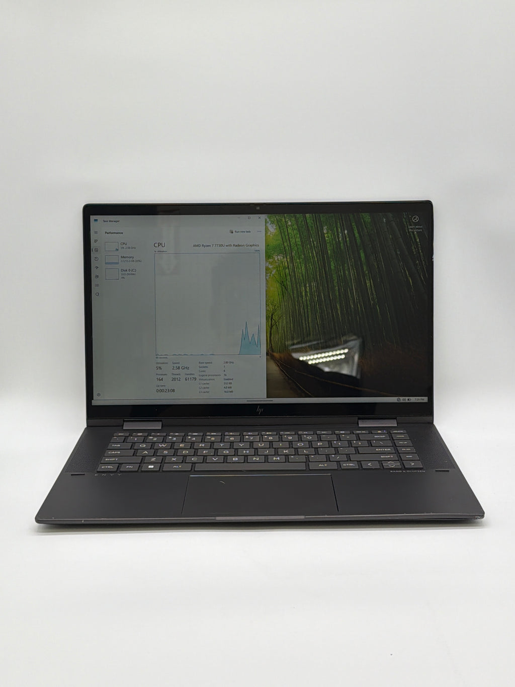 HP Envy x360 2-in-1 15-FH0023DX Laptop Ryzen 7 16GB RAM 512GB SSD
