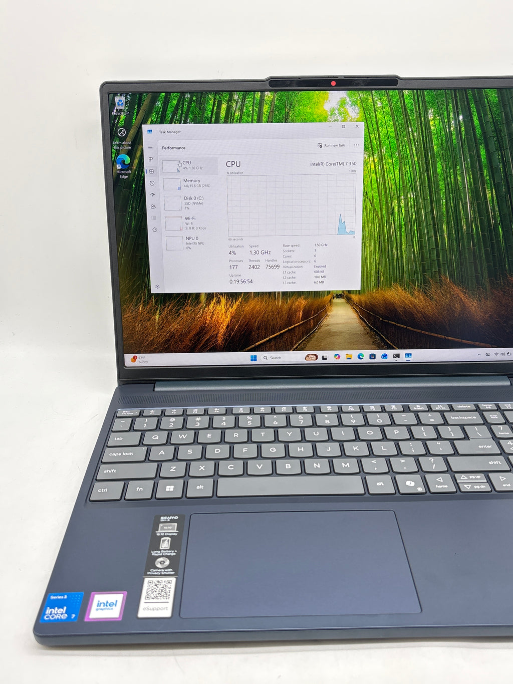 Lenovo IdeaPad Slim 3i 15IWC11 Core 7 350 16GB RAM 512GB SSD 15.3in - Used