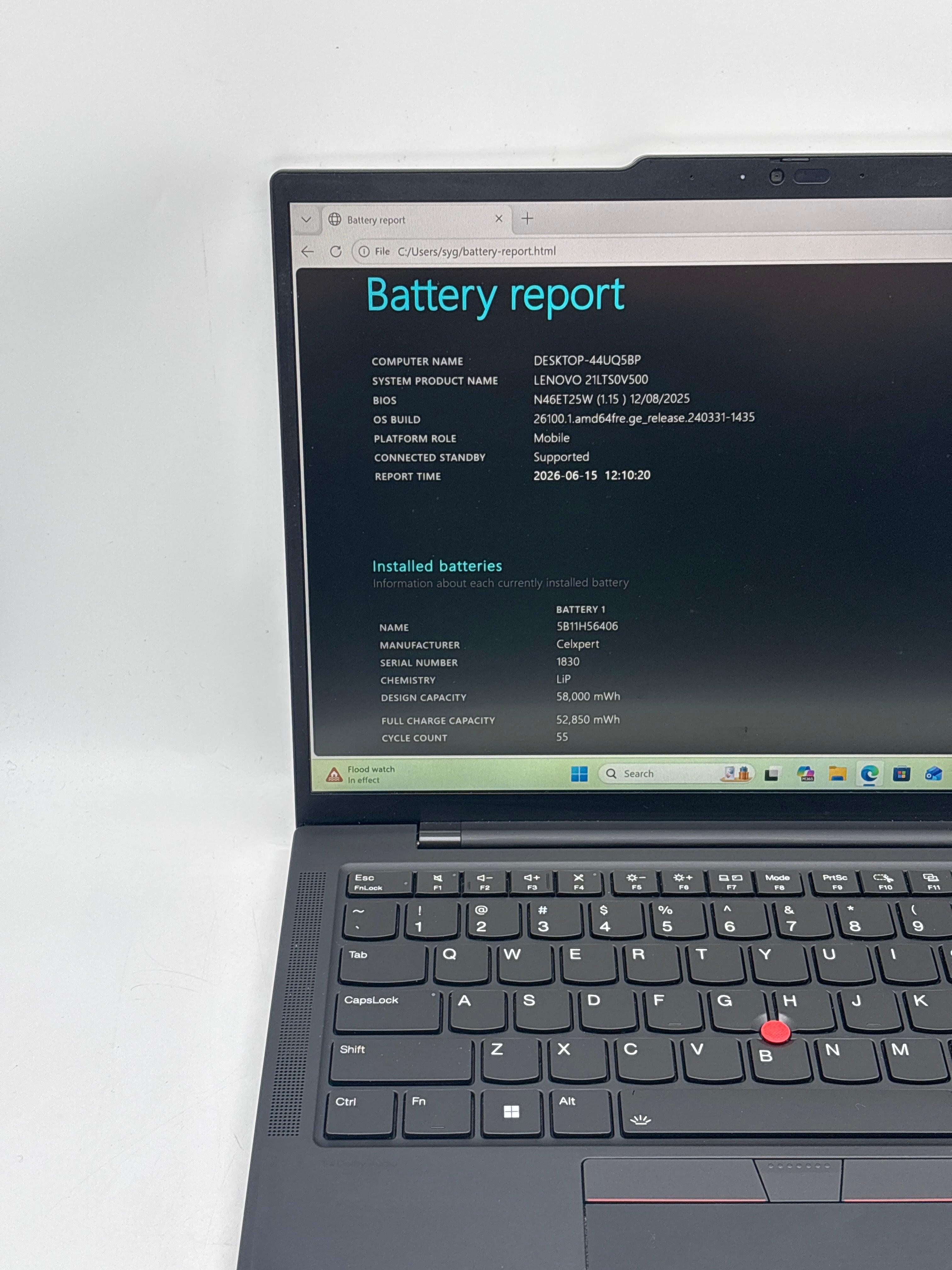 Lenovo ThinkPad T14s Gen 5 Ultra 5 135U 32GB RAM 512GB SSD Used