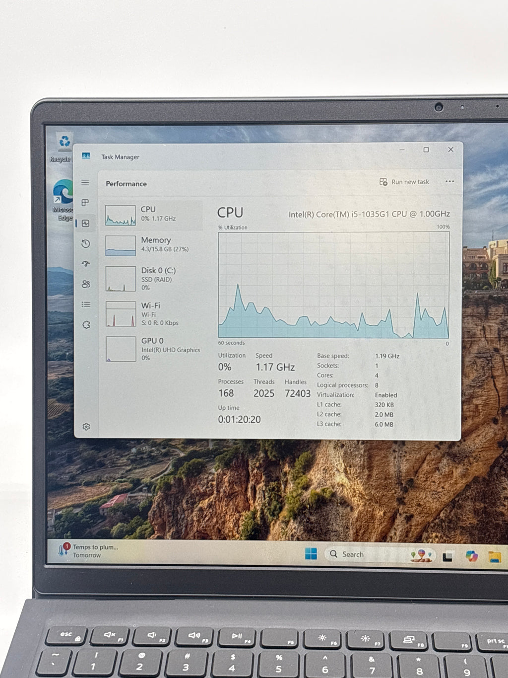 Dell Inspiron 15 3511 i5-1035G1 16GB RAM 512GB SSD