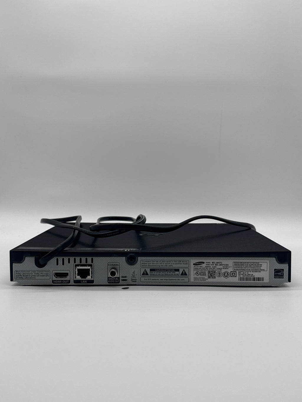 Samsung BD-JM57C Smart Blu-Ray & DVD Player With WiFi Streaming