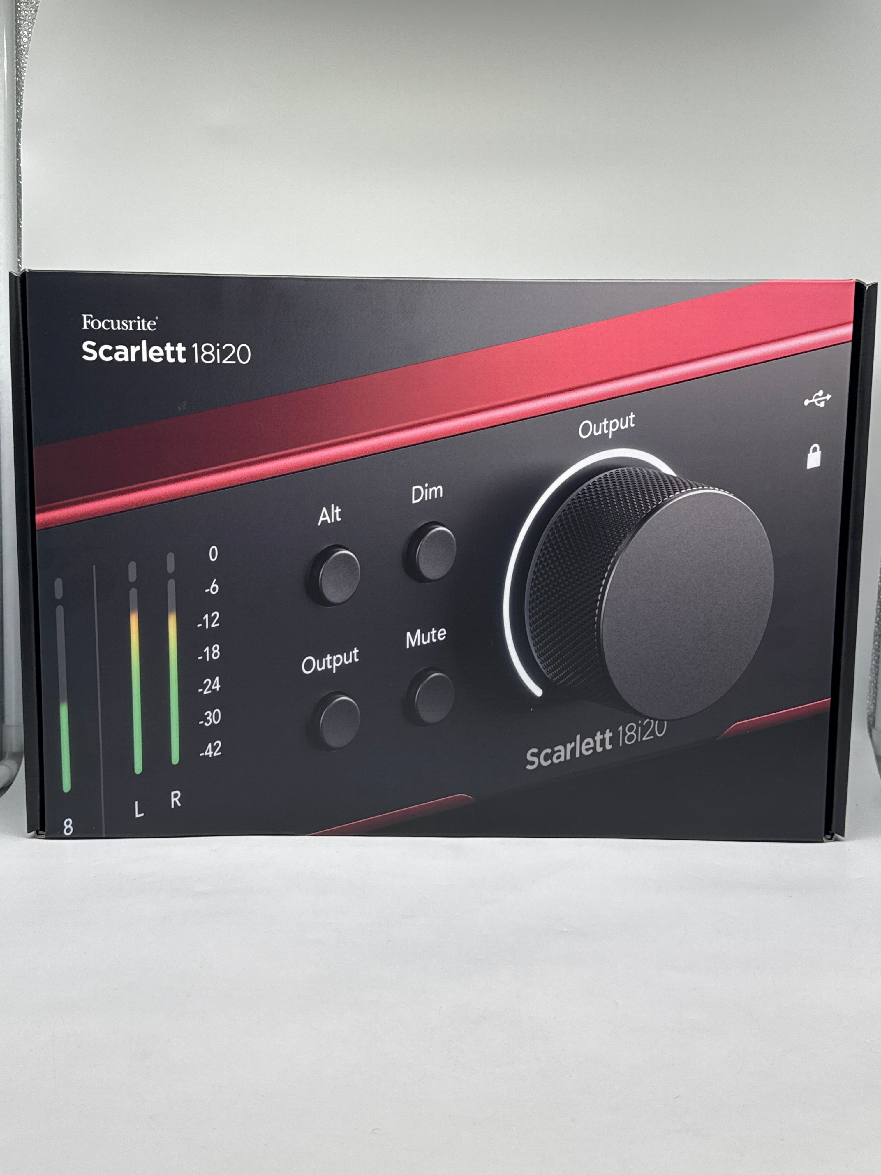 Focusrite Scarlett 18i20 4th Gen USB Audio Interface - New Open Box