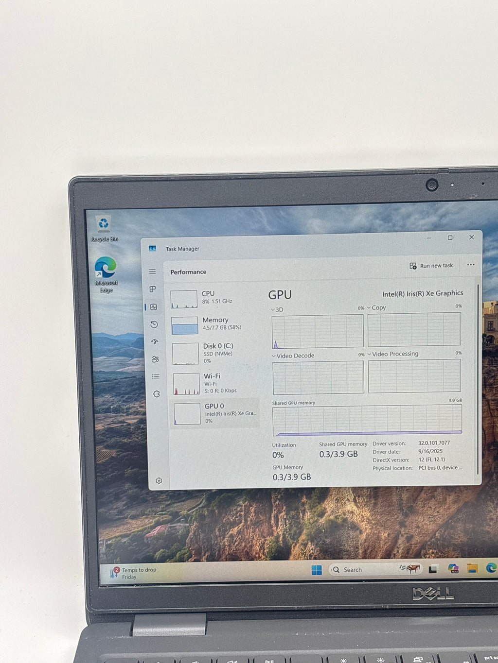 Dell Latitude 3520 i5-1135G7 8GB RAM 256GB SSD