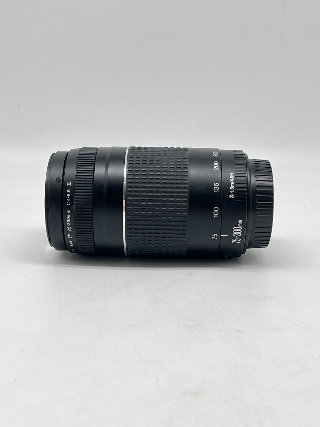 Canon EF 75-300mm f/4-5.6 III Zoom Lens EF Mount Black - Used