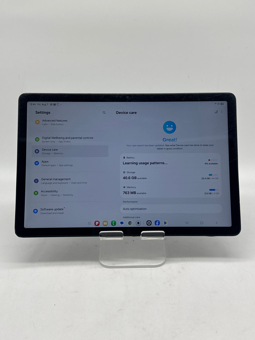 Samsung Galaxy Tab A9+ 5G SM-X218U 11" 64GB Wi-Fi + Cellular Graphite - T-Mobile Locked