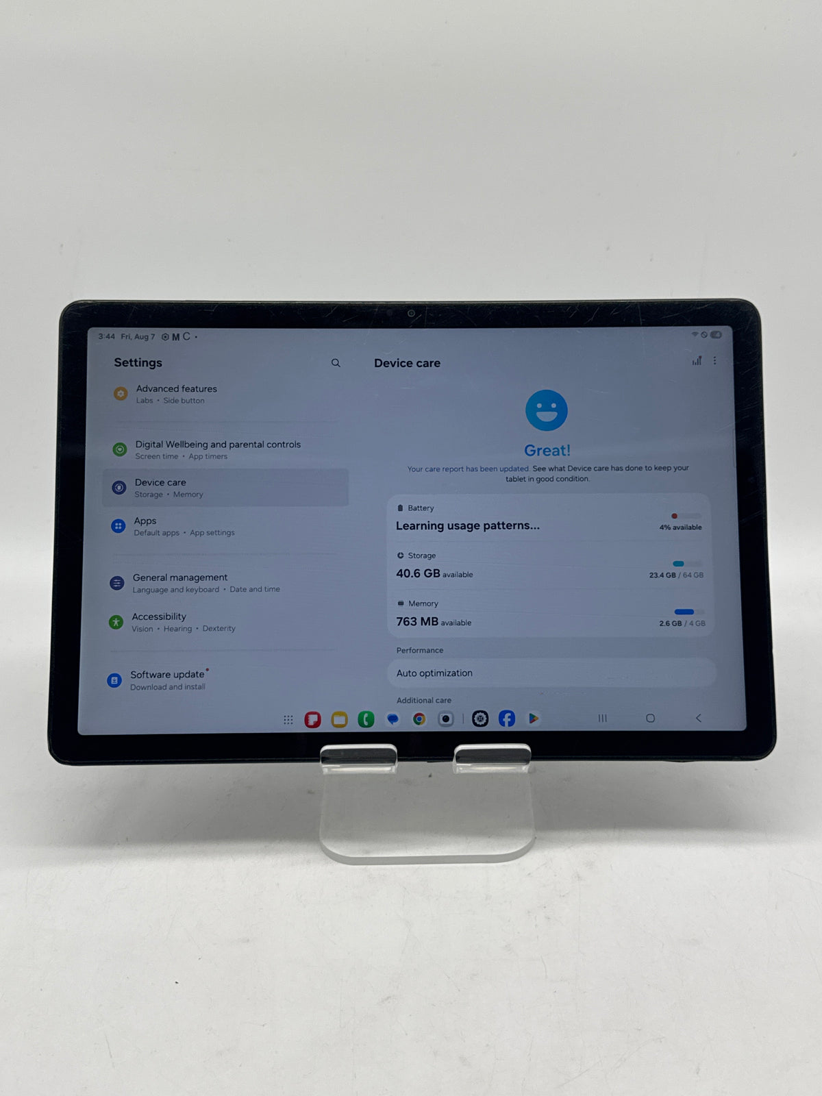 Samsung Galaxy Tab A9+ 5G SM-X218U 11" 64GB Wi-Fi + Cellular Graphite - T-Mobile Locked