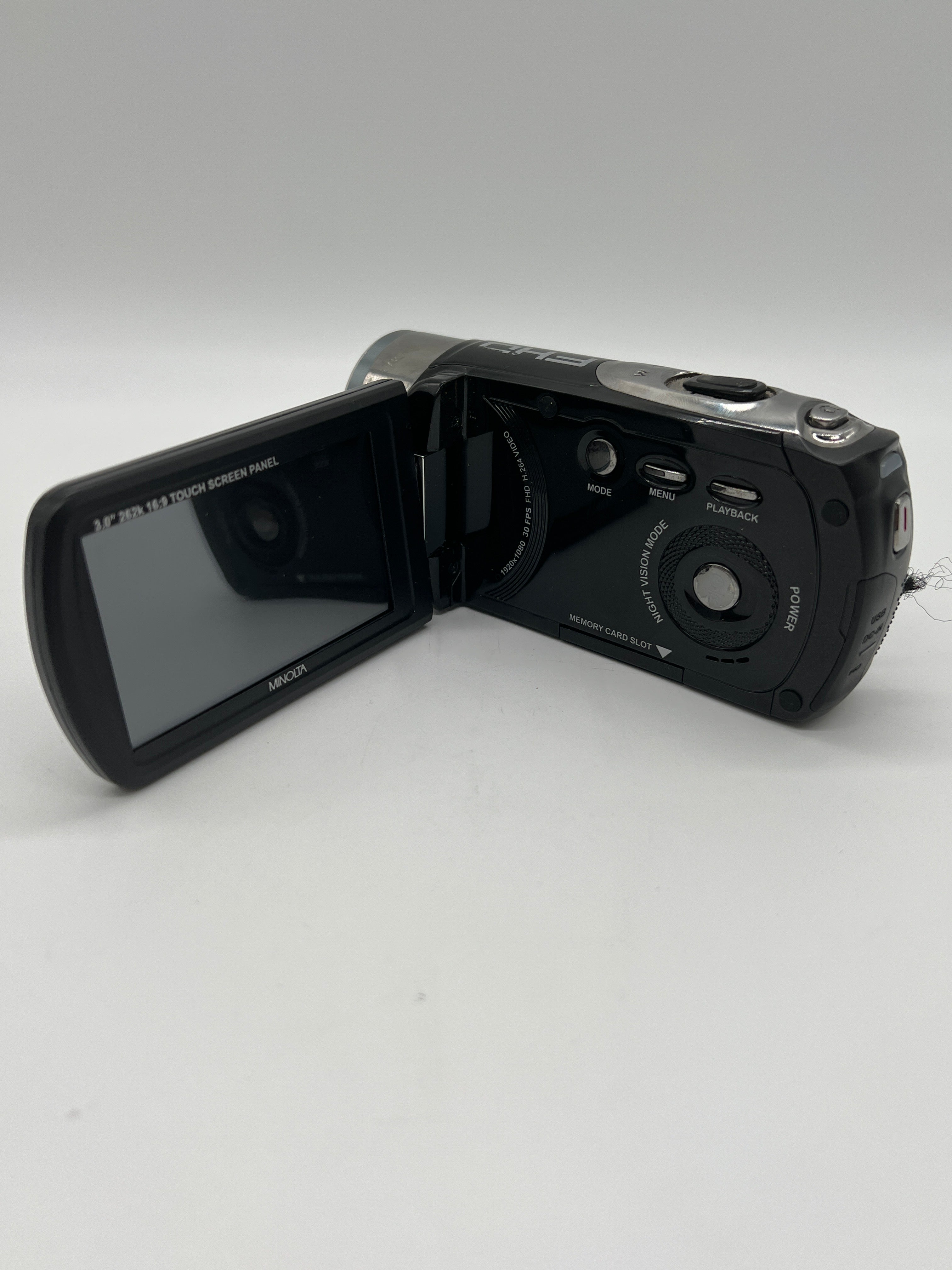Minolta MN80NV Full HD Camcorder Compact Untested