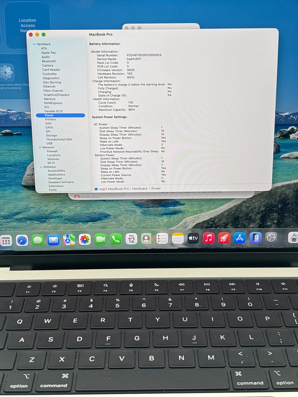 Apple MacBook Pro 14" A2992 Apple M3 Pro 18GB RAM 512GB SSD Silver - Used
