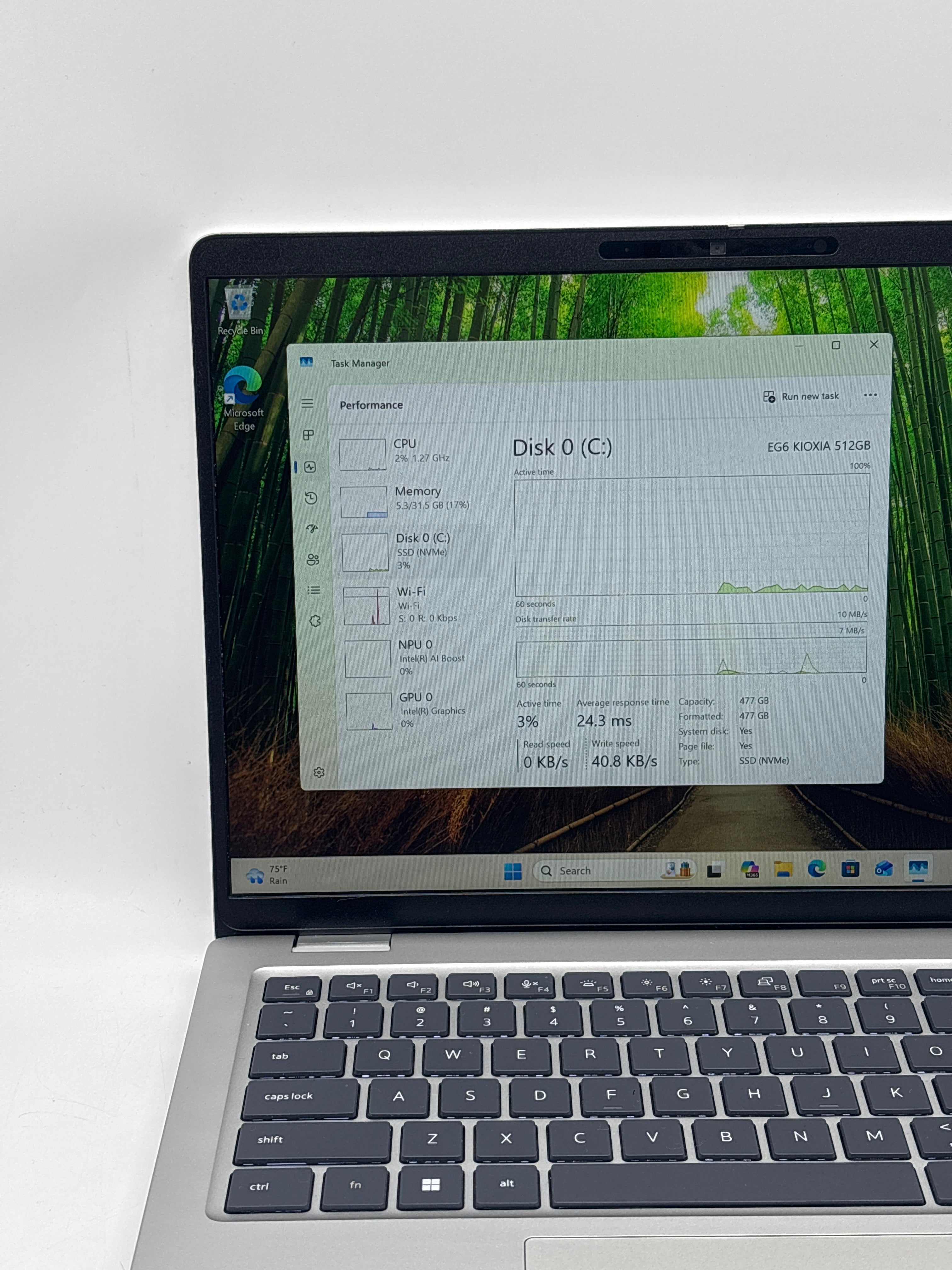 Dell Pro 14 Plus Ultra 7 265U 32GB RAM 512GB SSD Used