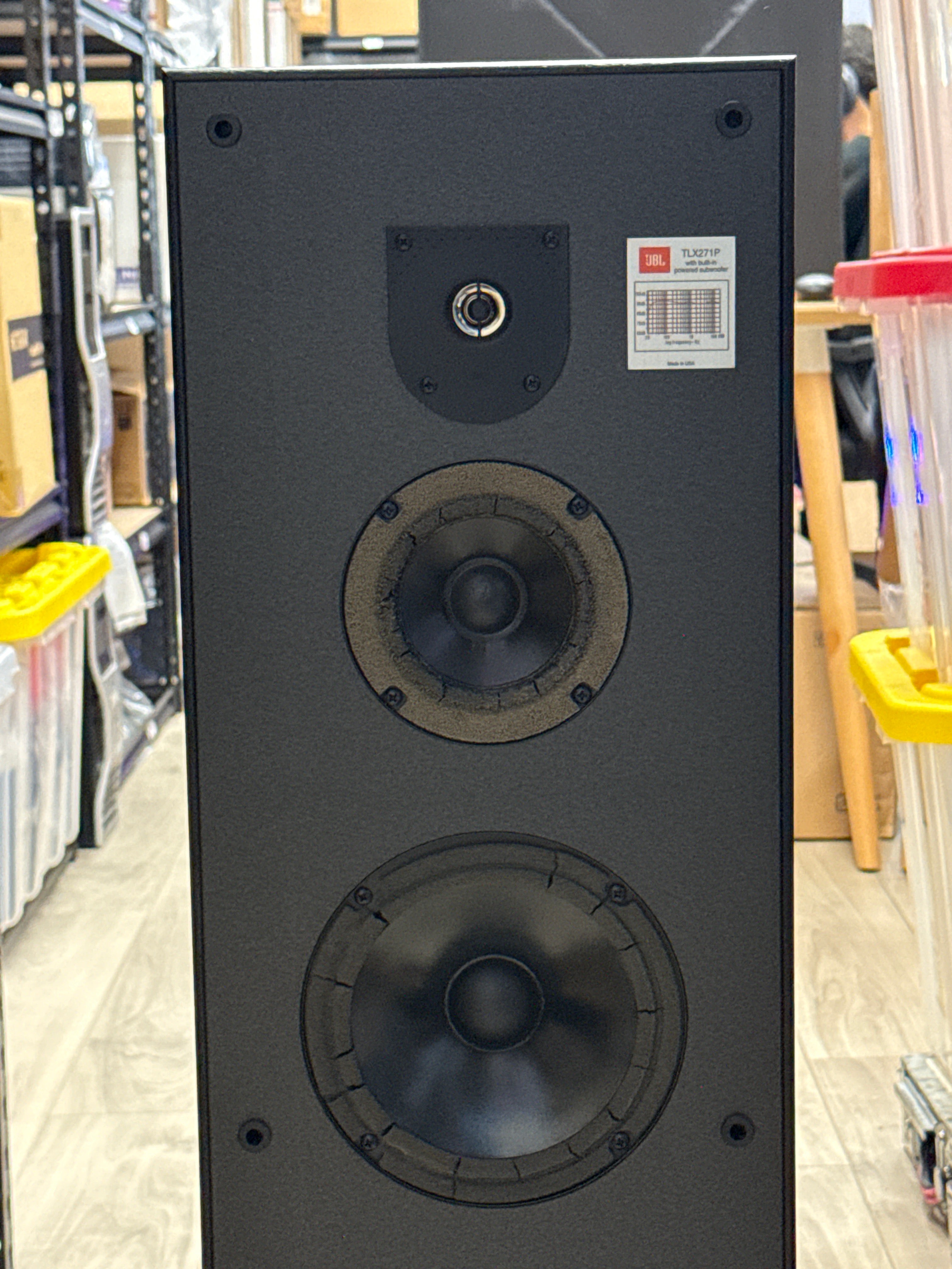 JBL TLX271P Powered Tower Speakers (Pair) w/ Original Box