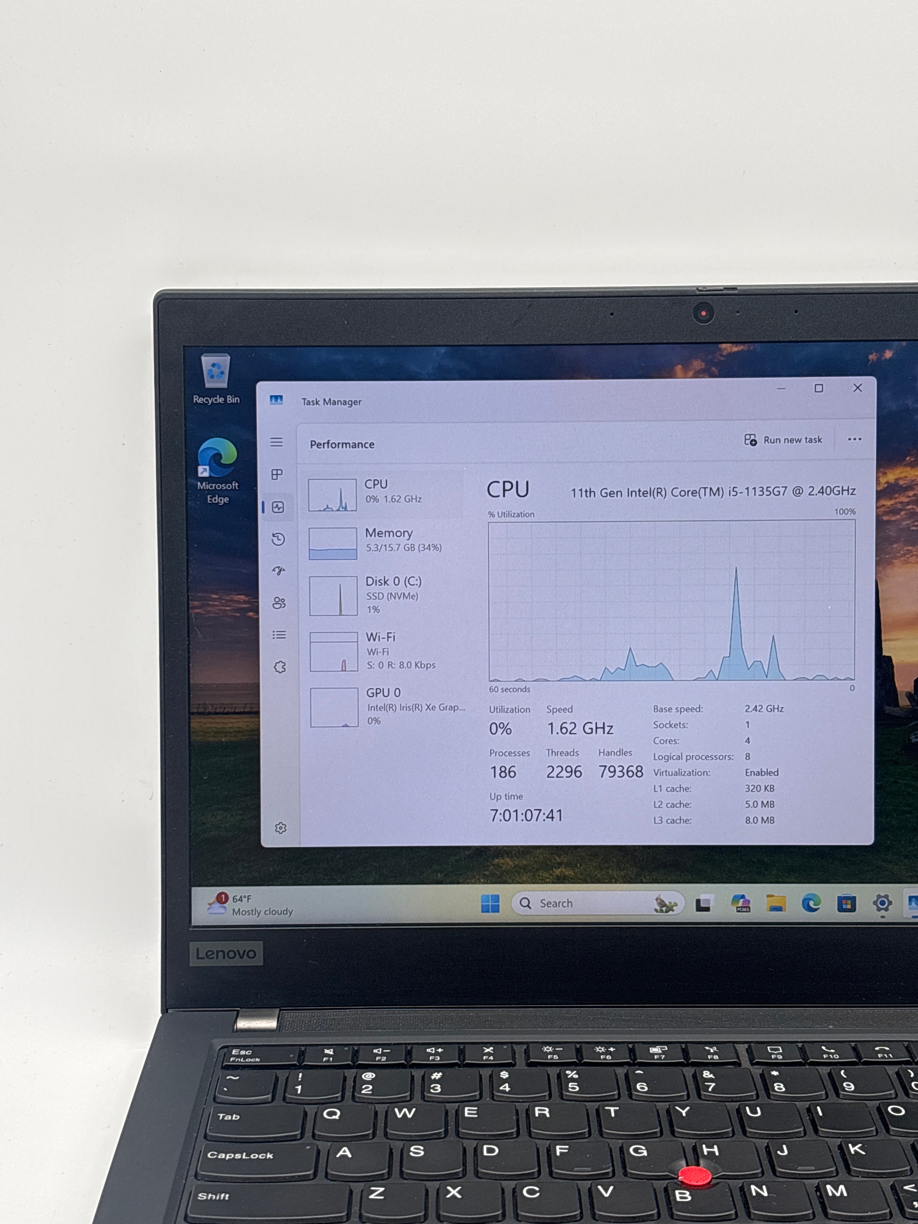 Lenovo ThinkPad T14 Gen2 i5-1135G7 16GB RAM 512GB SSD