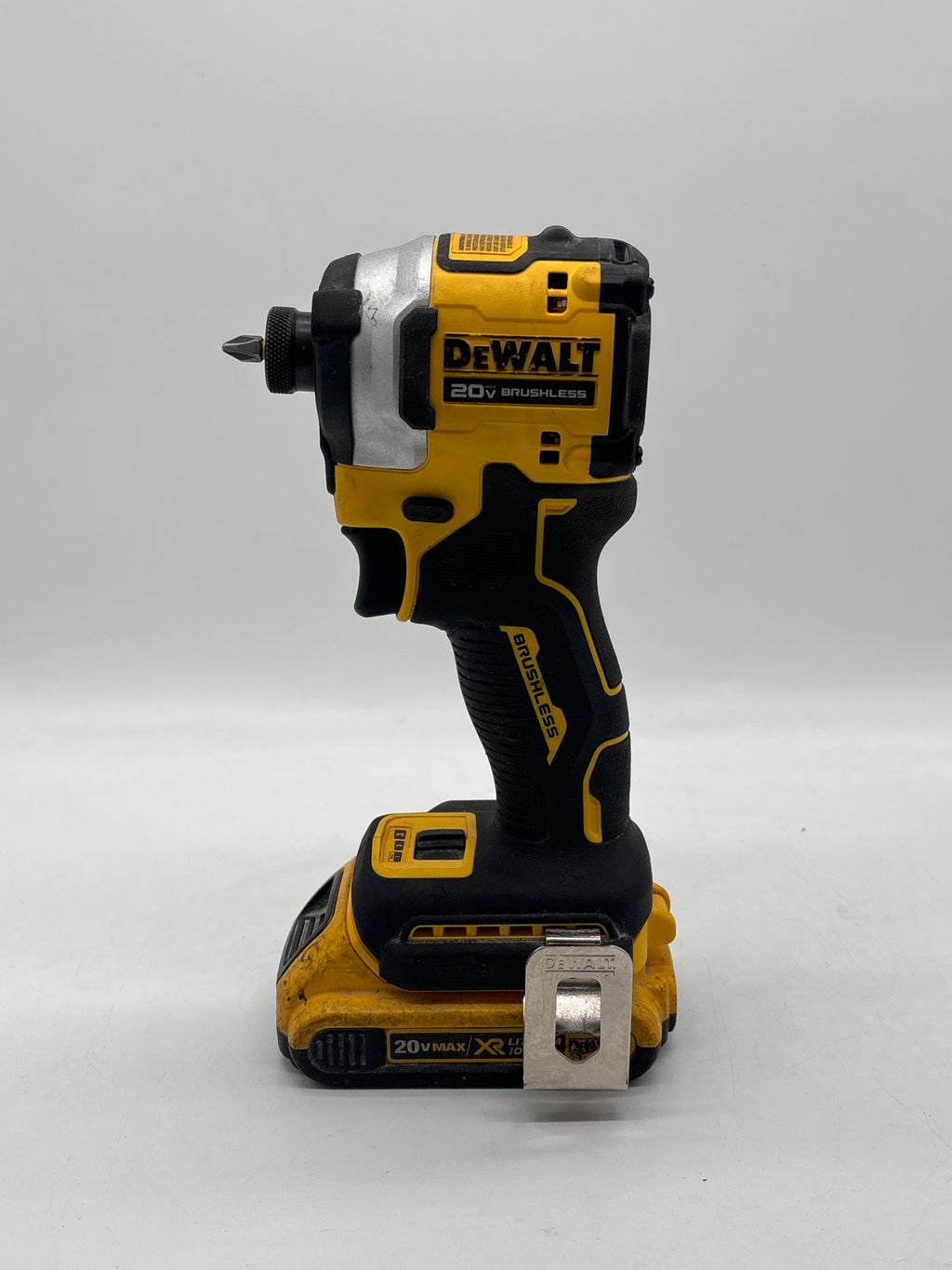 DeWalt DCF850 20V Cordless Impact Driver Battery and Charger Used